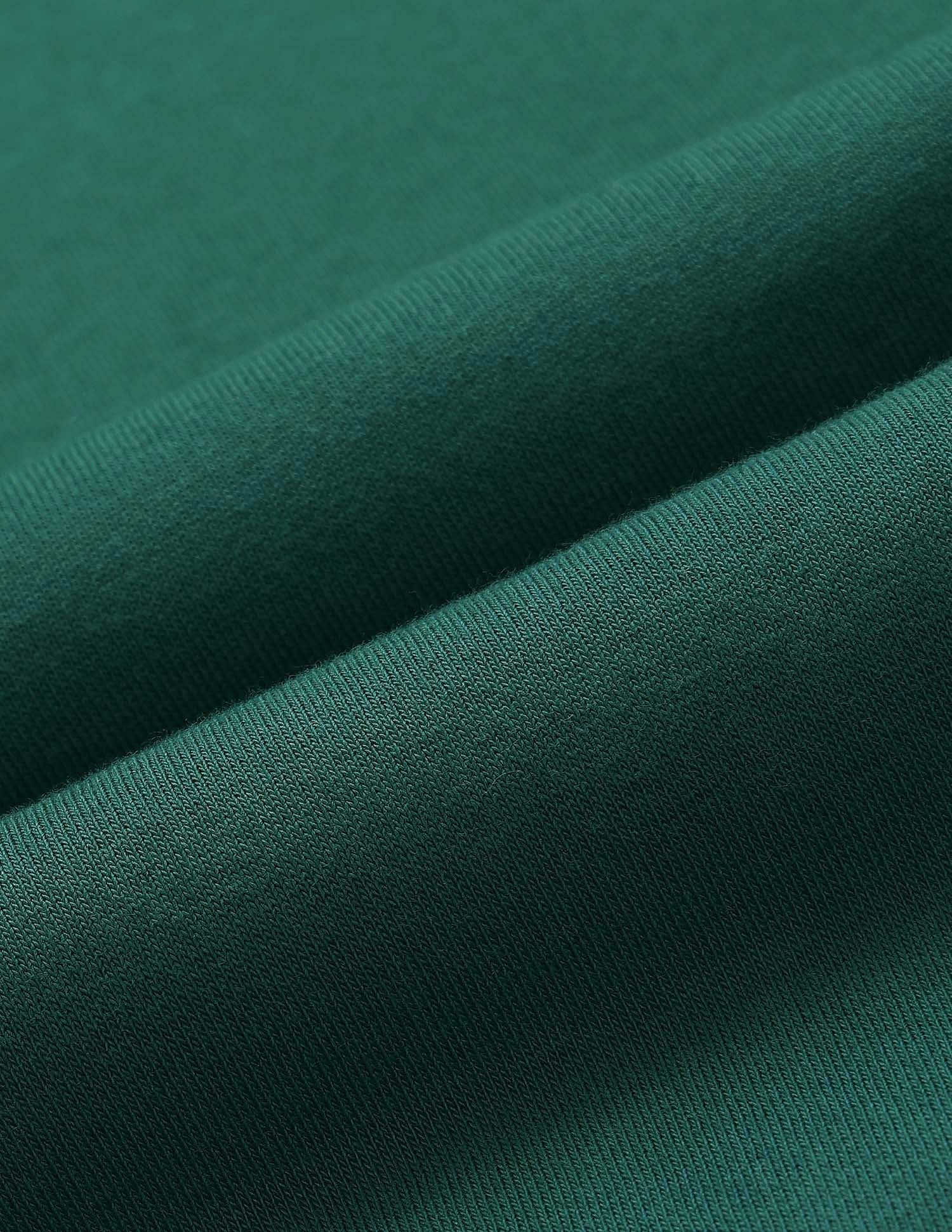 Drop Shoulder Brand Printed Sweatshirt Green - U.S. POLO ASSN. | Large