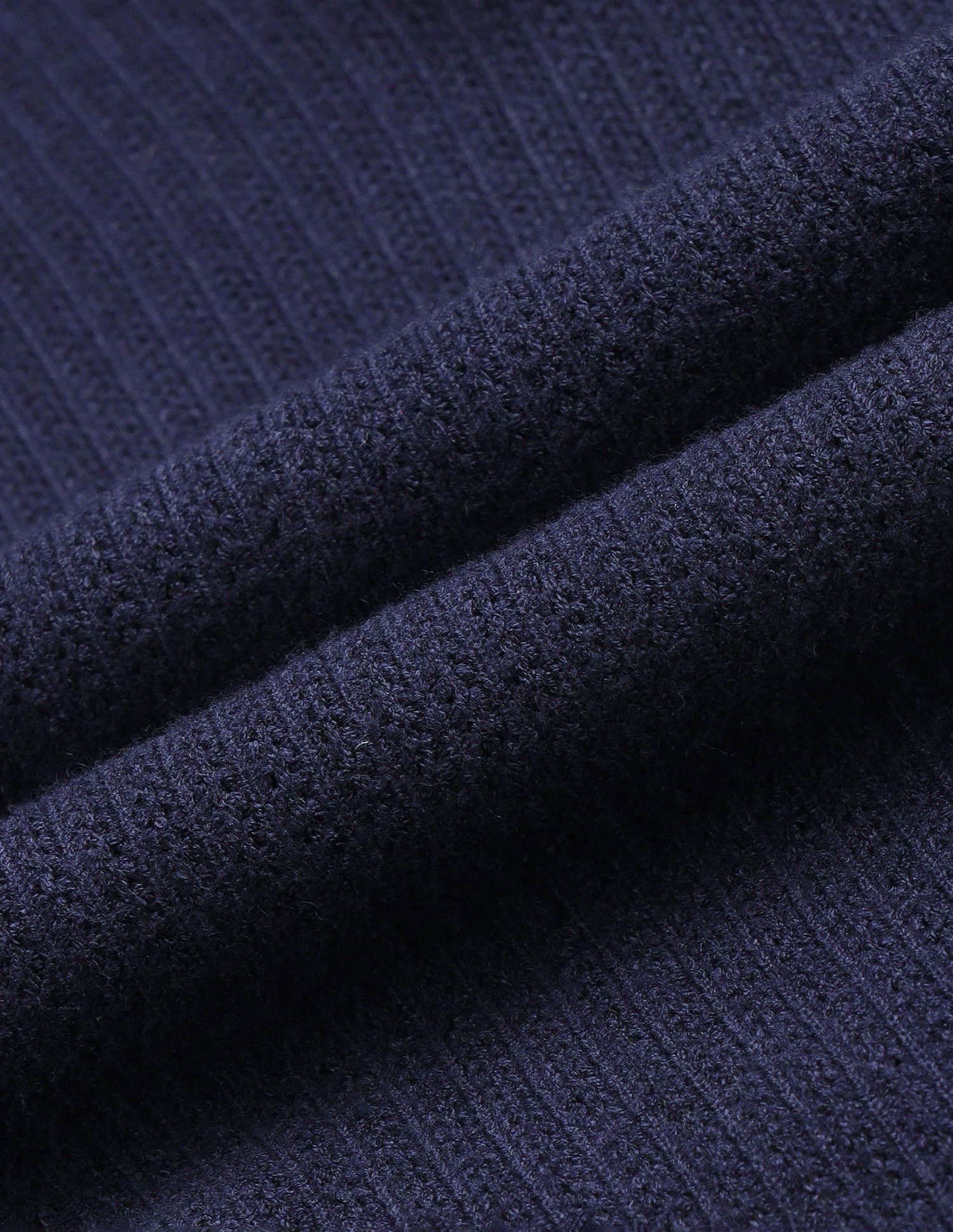 Relaxed Fit Textured Polo Shirt Blue - U.S. Polo Assn. India | Large