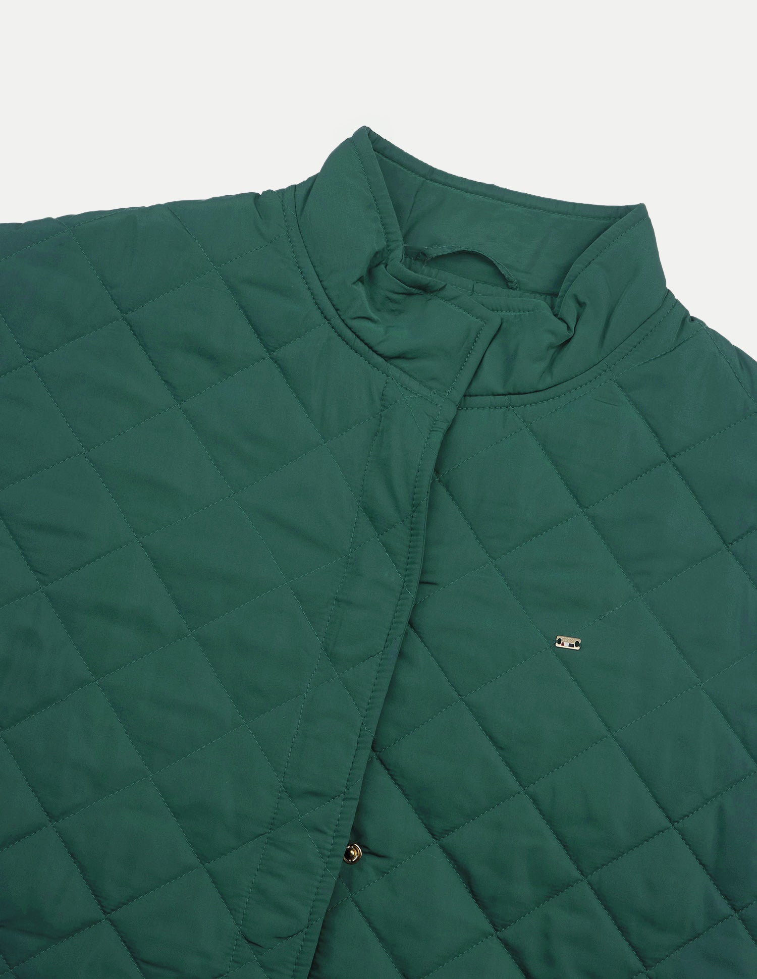 Quilted Regular Fit Jacket Green - U.S. Polo Assn. India | Large