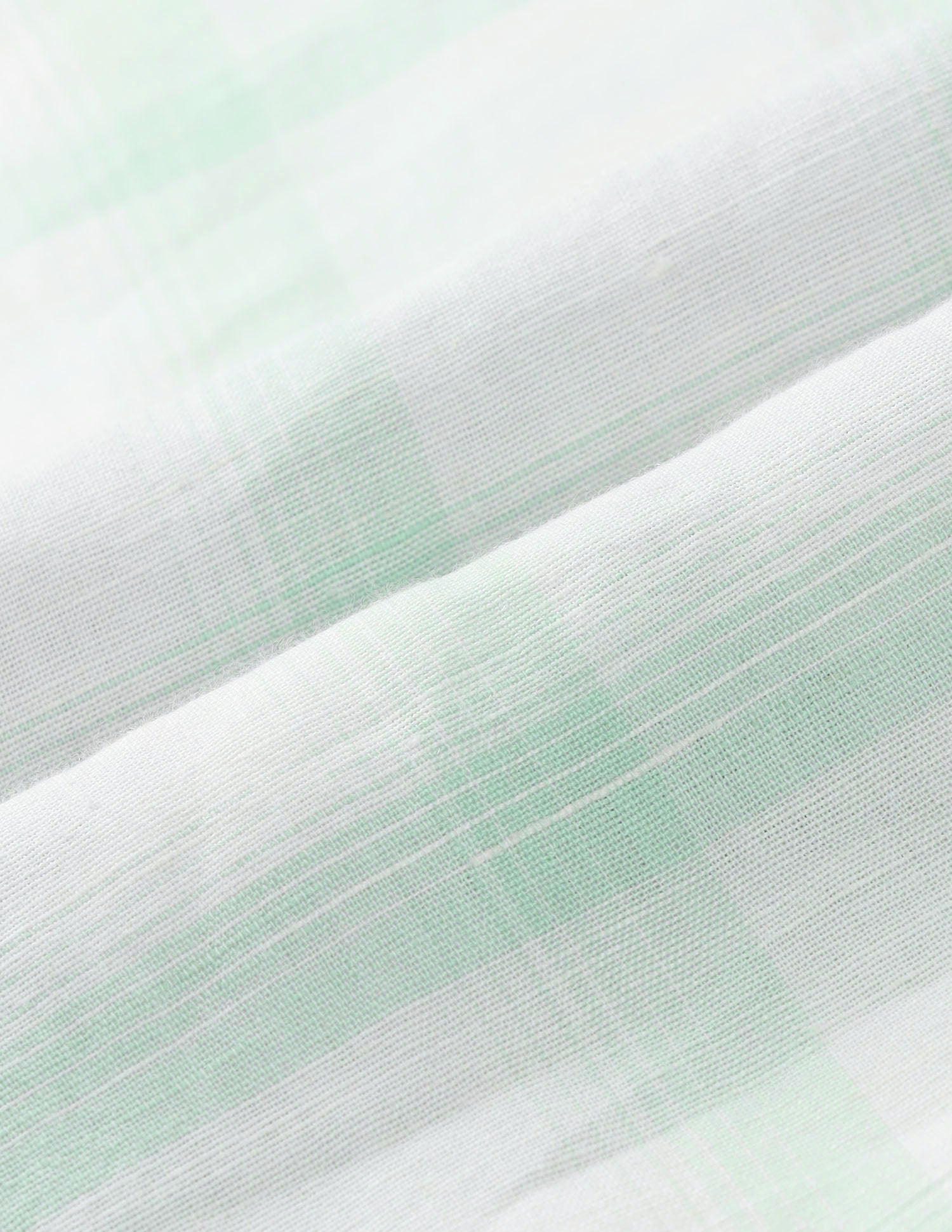 Grid Tattersall Checked Tailored Fit Shirt Light Green - U.S. Polo Assn. India | Large