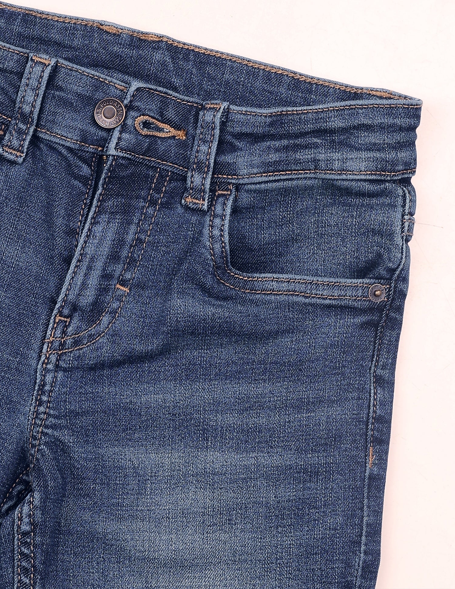 Bootcut Fit Blue Jeans Dark Blue - U.S. Polo Assn. India | Large