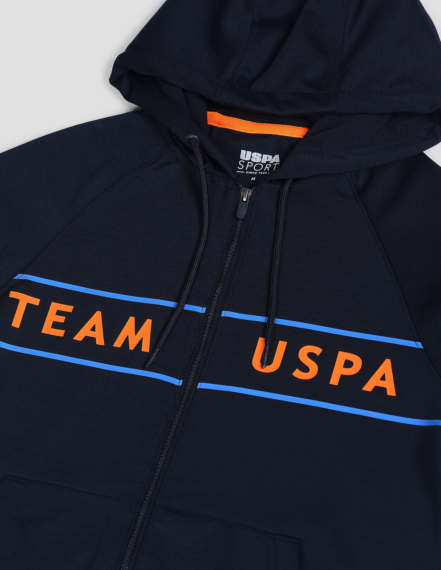 Logo Performance Hoodie Navy - U.S. POLO ASSN. | Large