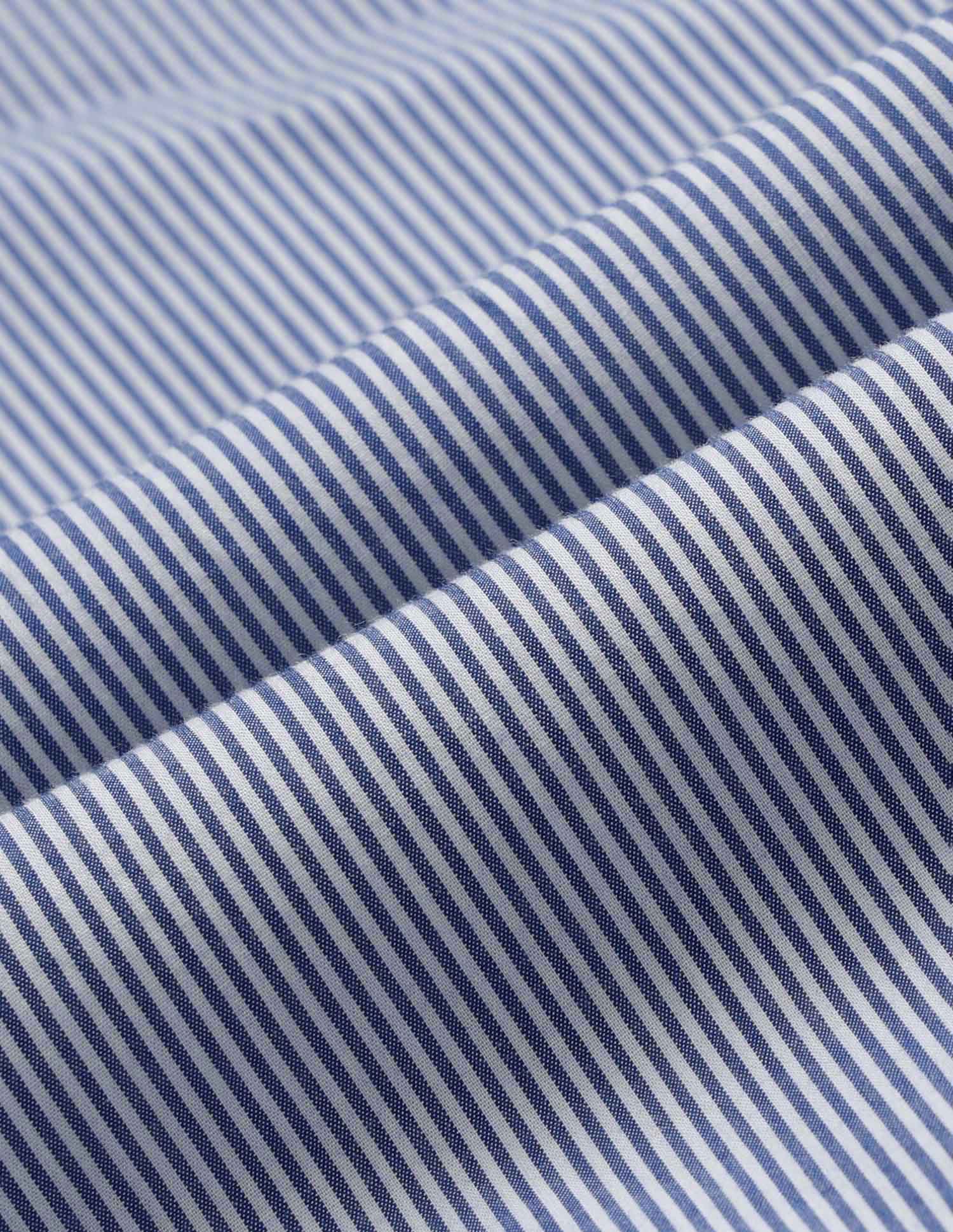 Vertical Striped Tailored Fit Shirt Blue - U.S. Polo Assn. India | Large