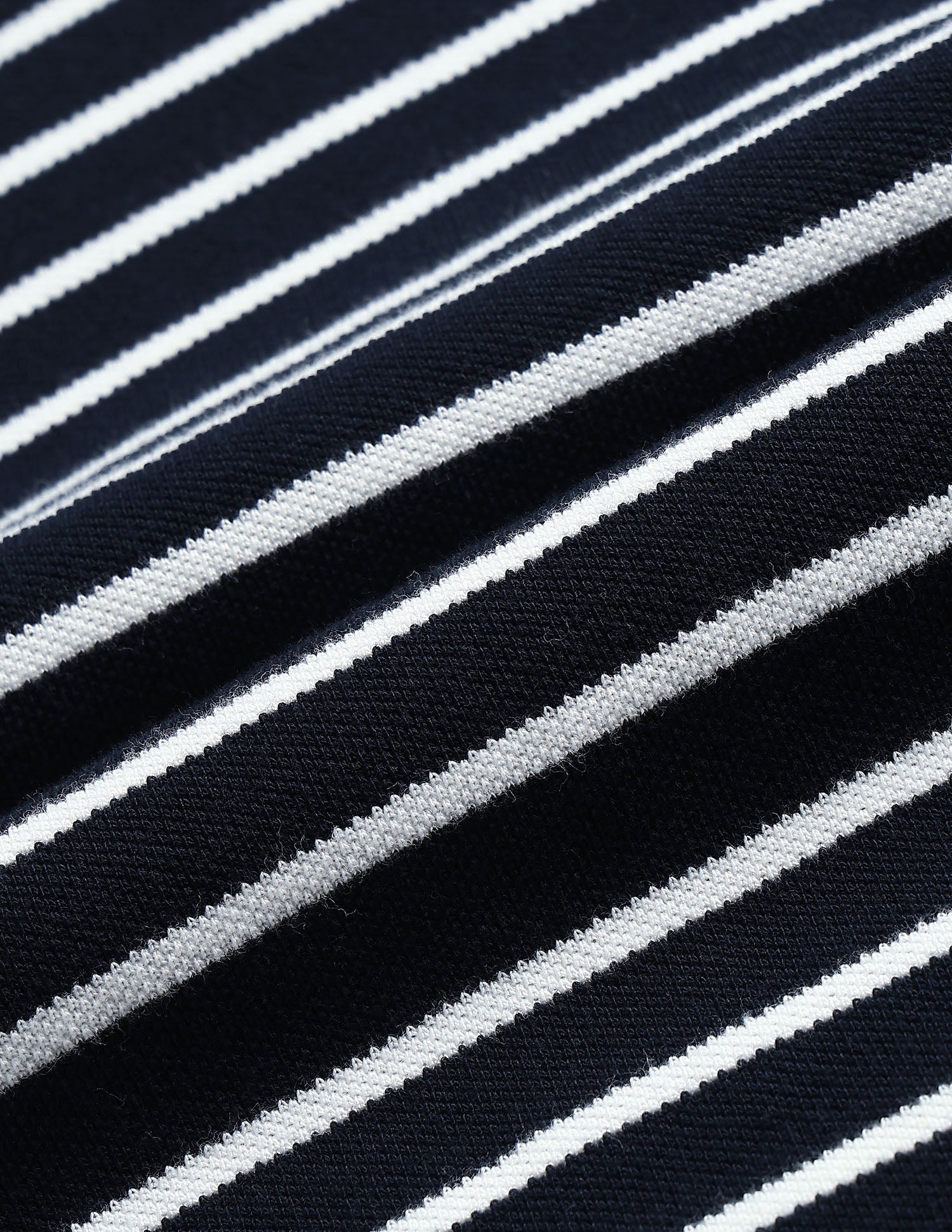 Horizontal Striped Motel On The Coast Polo Shirt Navy - U.S. Polo Assn. India | Large