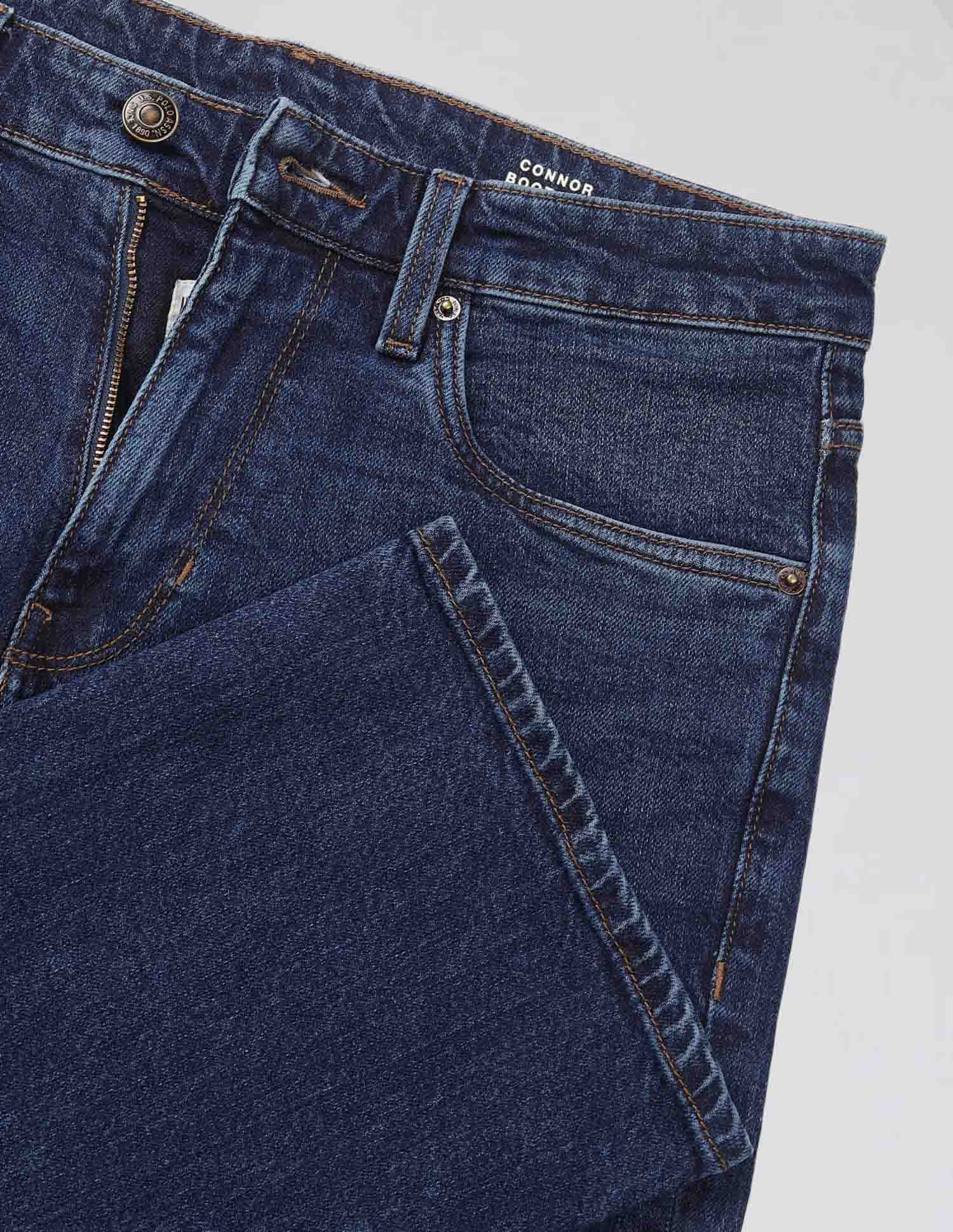 Connor Bootcut Fit Vintage Jeans Dark Wash - U.S. Polo Assn. India | Large