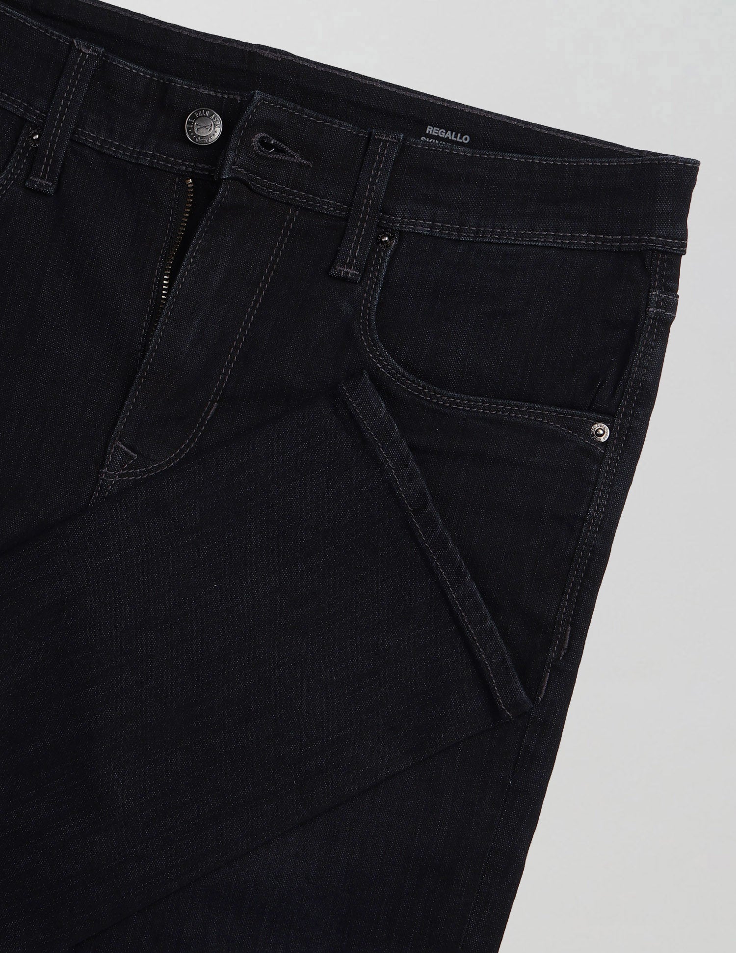 Regallo Skinny Fit Blue Jeans Dark Blue - U.S. POLO ASSN. | Large