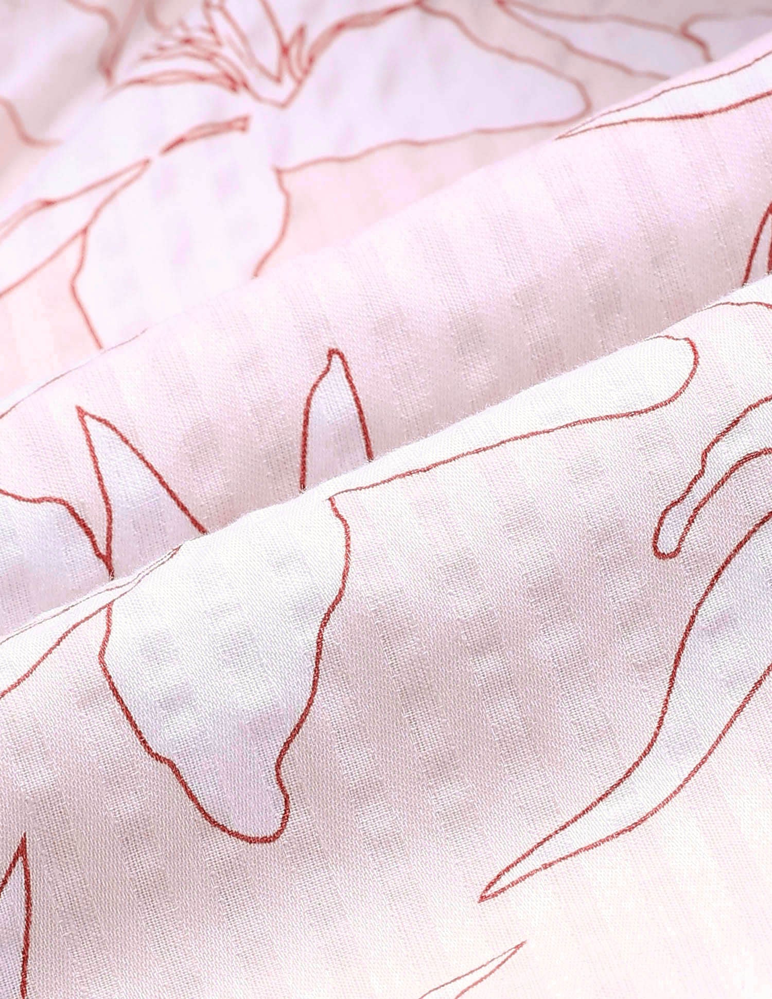 Girls Floral Printed Fit & Flare Dress Pink - U.S. POLO ASSN. | Large