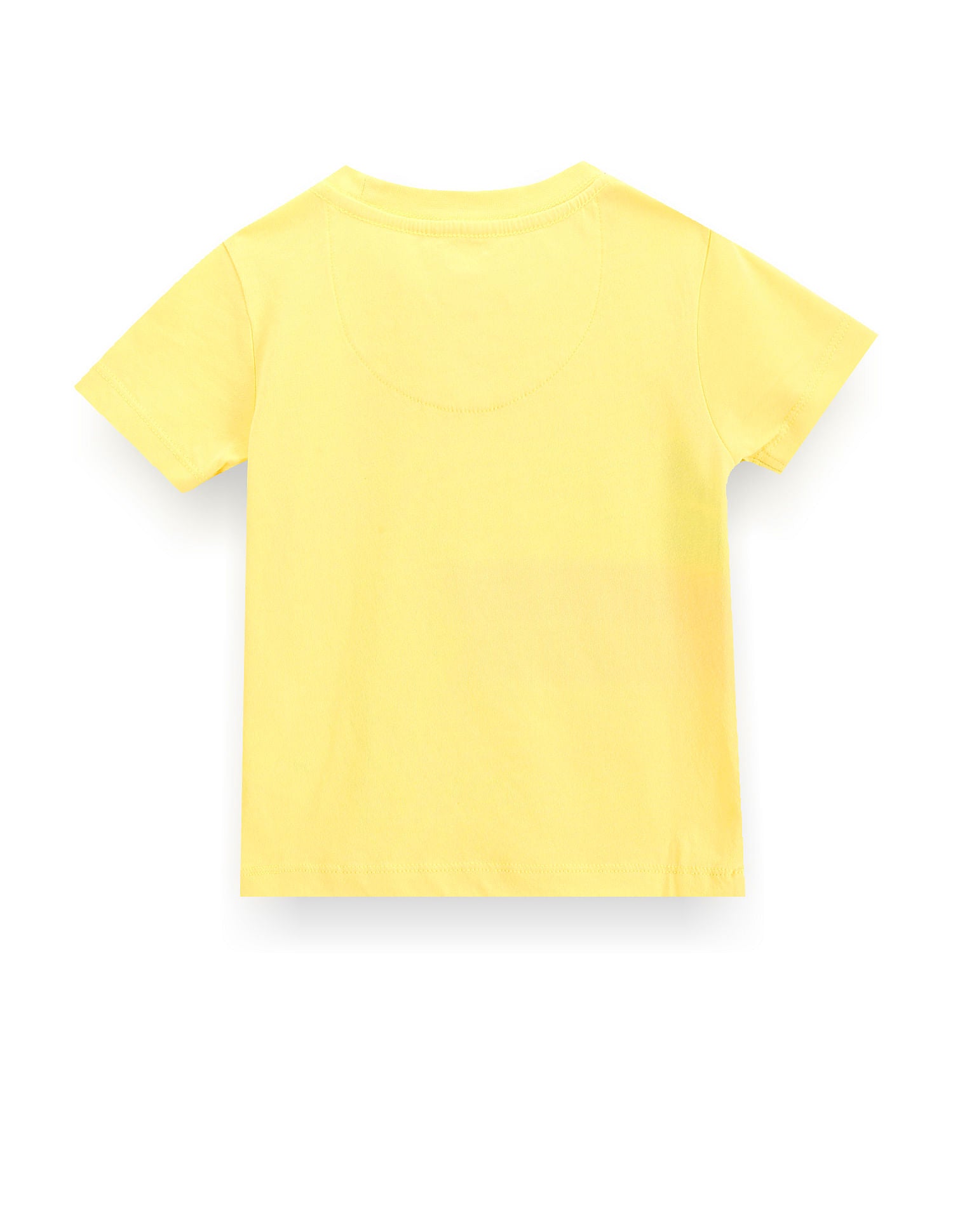Boys Cotton Graphic T-Shirt Yellow - U.S. Polo Assn. India | Large