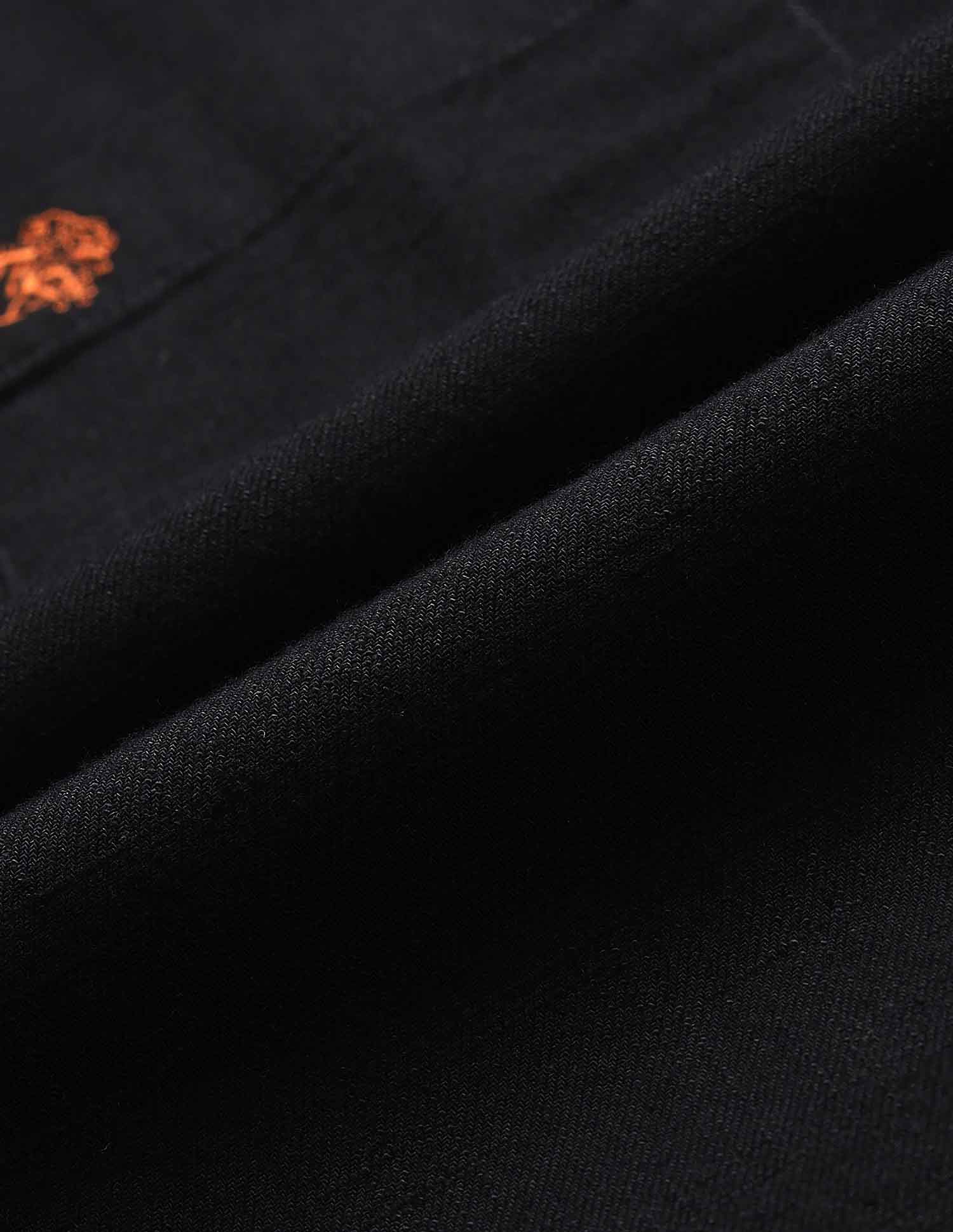 Regular Fit Solid Shirt Black - U.S. Polo Assn. India | Large