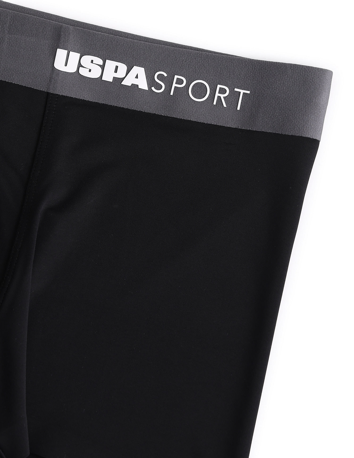 Micro Fibre Seamless Ultra-Light Trunk Black - U.S. POLO ASSN. | Large