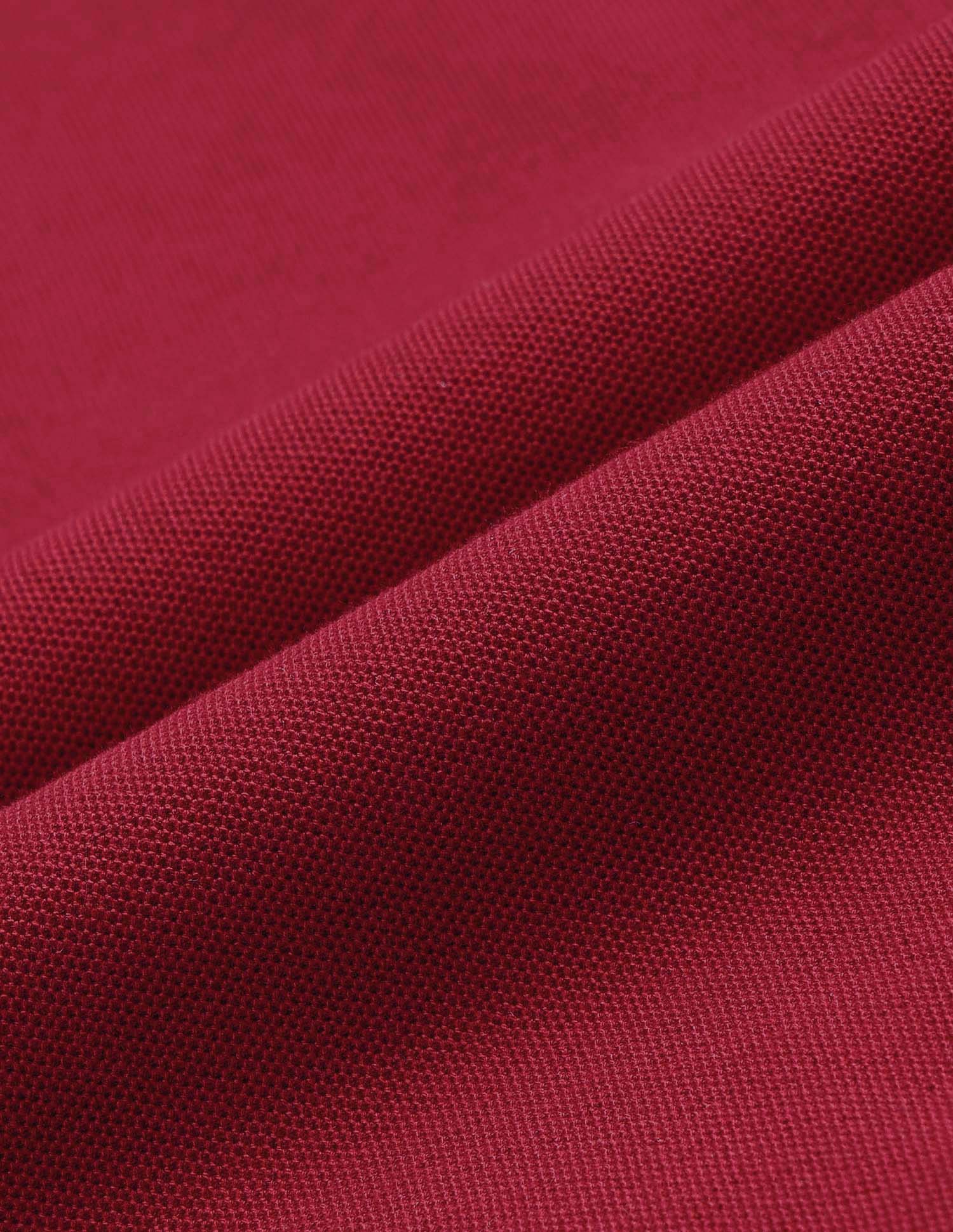 Pure Cotton Slim Fit Polo Shirt Red - U.S. POLO ASSN. | Large