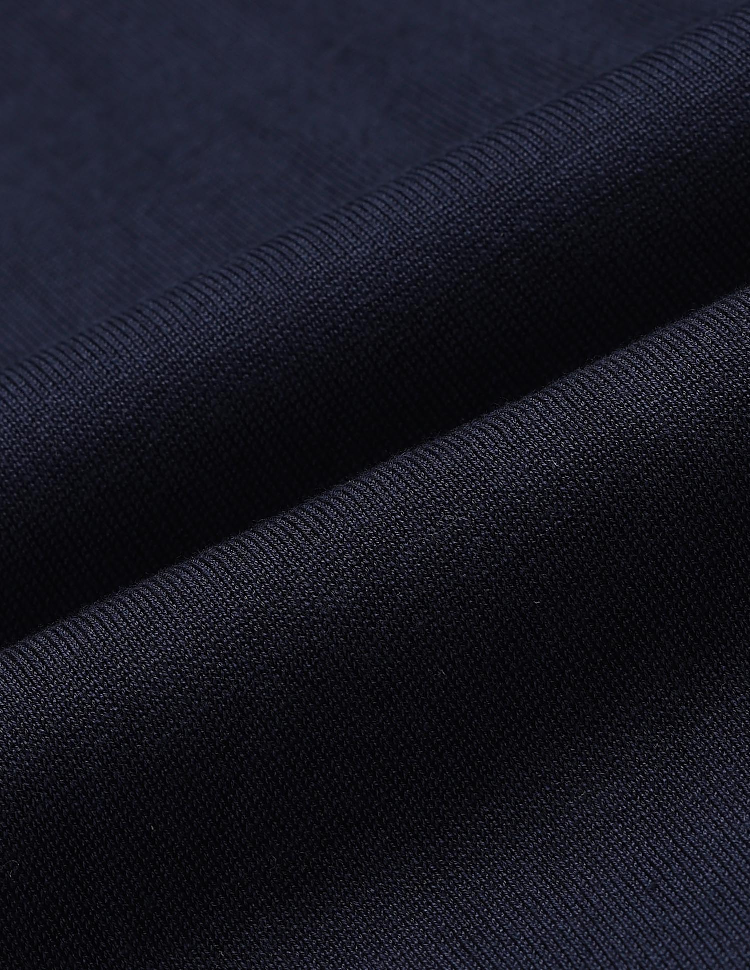 Solid Monochrome Polo Shirt Navy - U.S. Polo Assn. India | Large