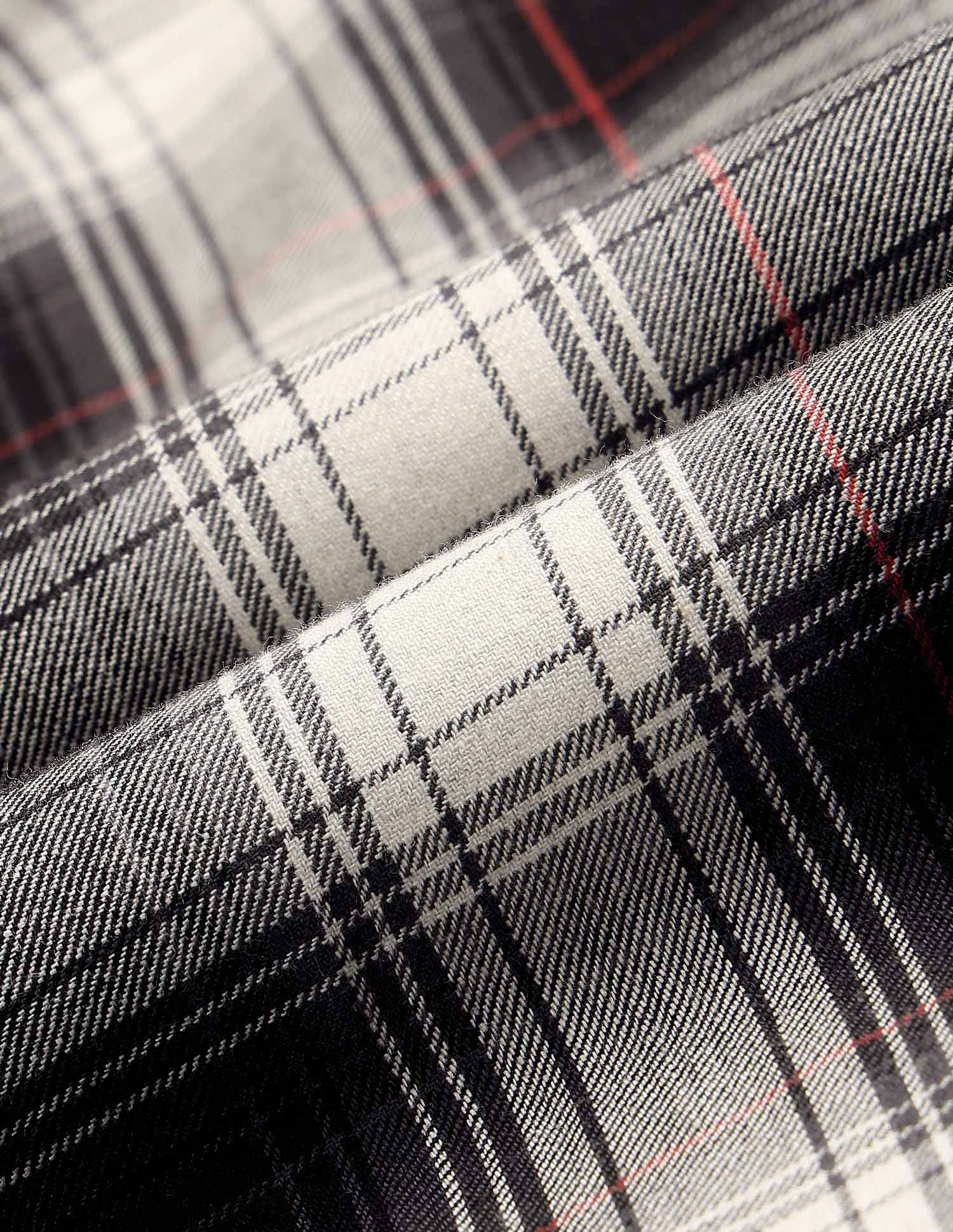 Tartan Checked Regular Fit Shirt Black - U.S. POLO ASSN. | Large