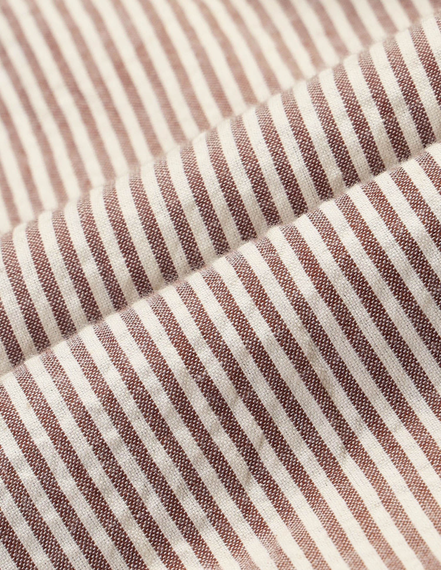 Oversized Fit Striped Shirt Brown - U.S. Polo Assn. India | Large