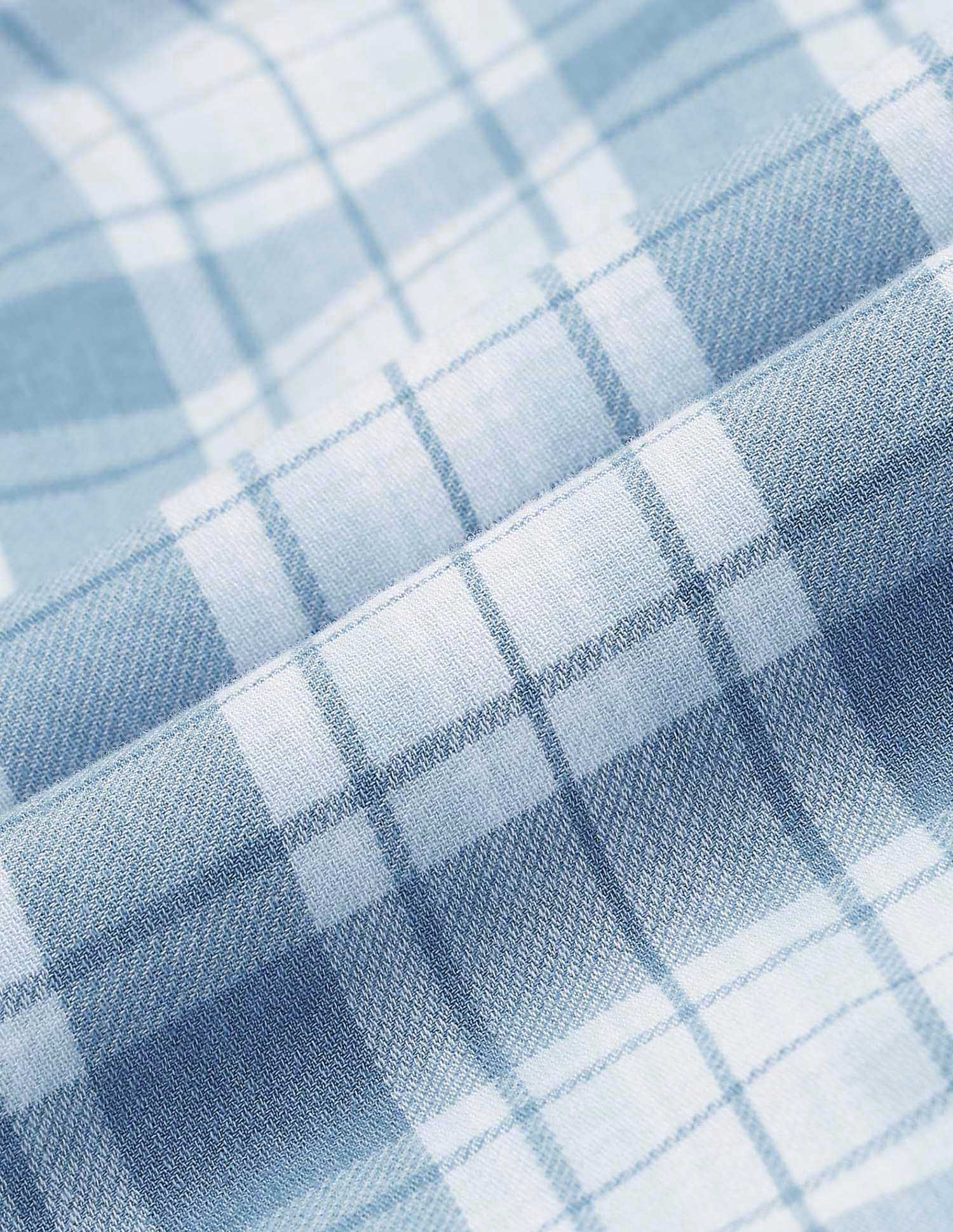 Slim Fit Twill Shirt Light Indigo - U.S. POLO ASSN. | Large