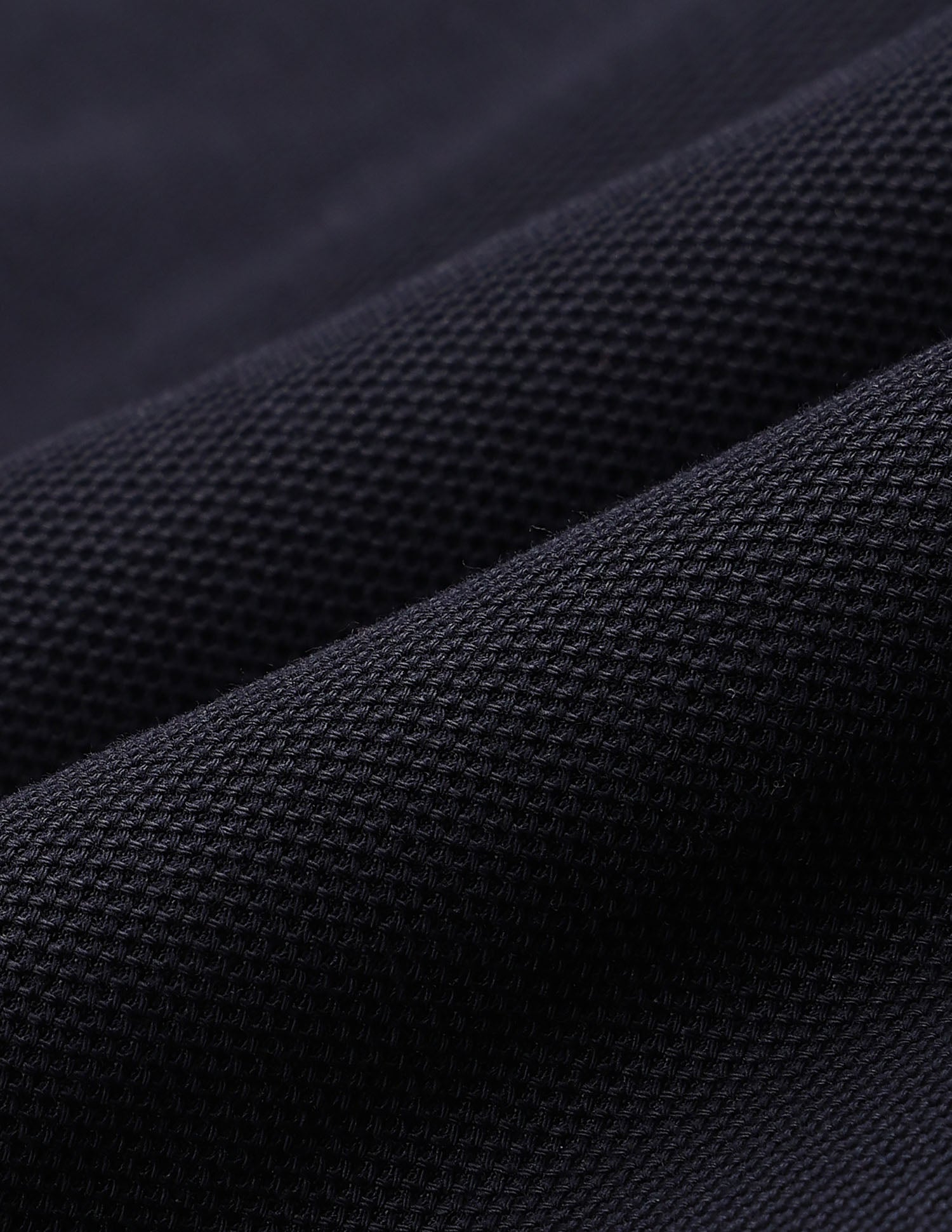 Regular Fit Textured Polo Shirt Navy - U.S. Polo Assn. India | Large