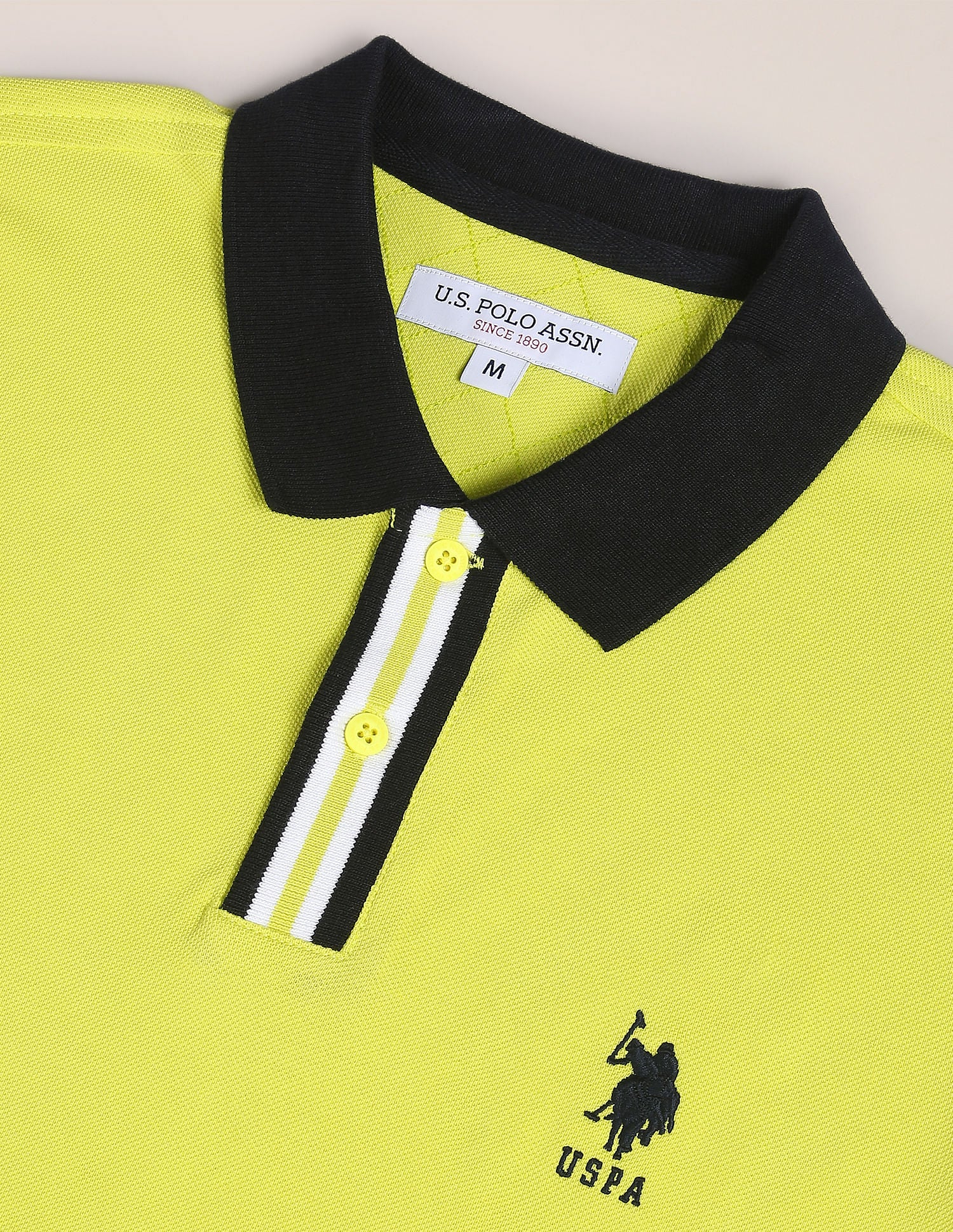 Short Sleeve Solid Slim Fit Polo Shirt – U.S. Polo Assn. India