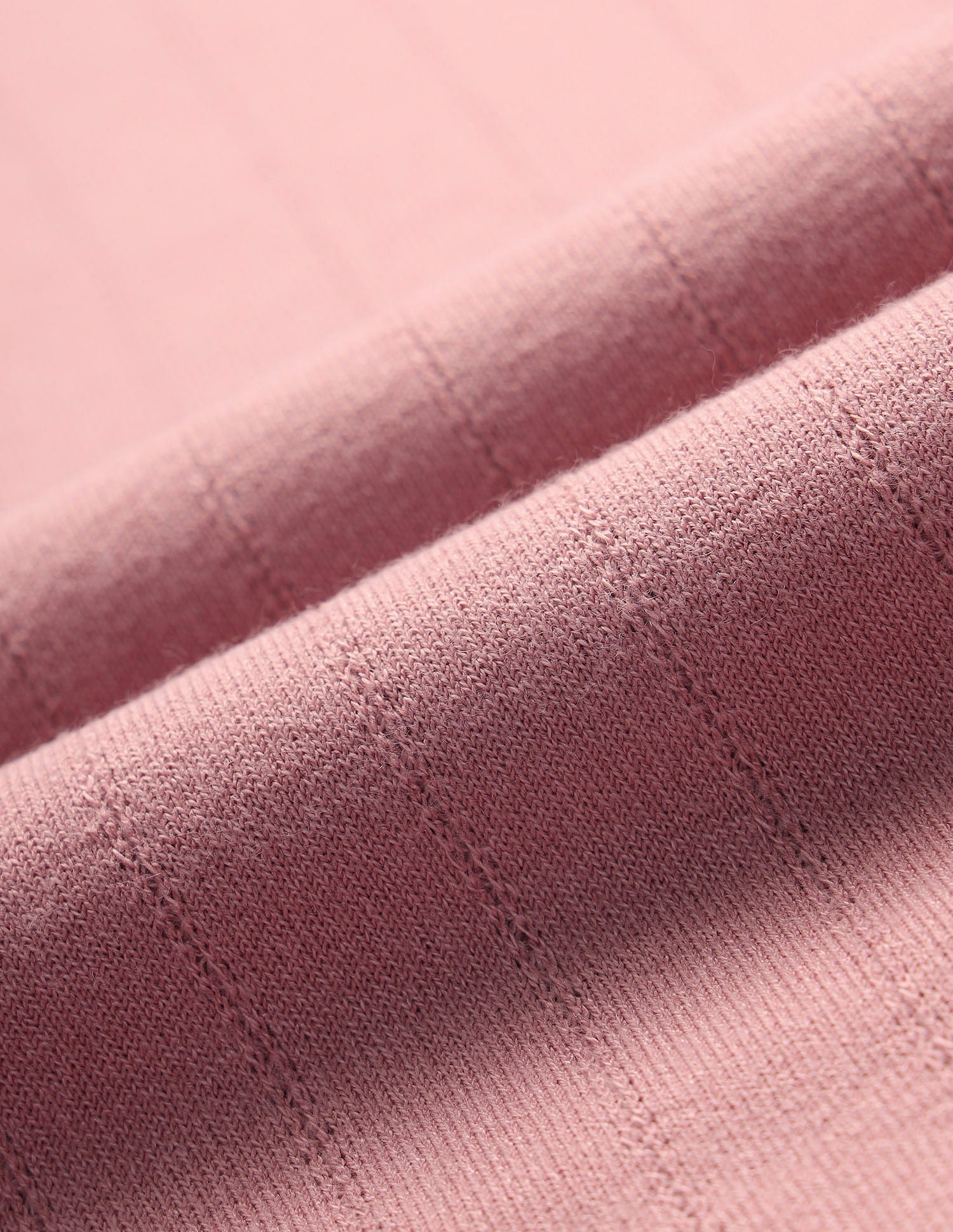 Contrast Collar Textured Polo Shirt Dusty Pink - U.S. POLO ASSN. | Large