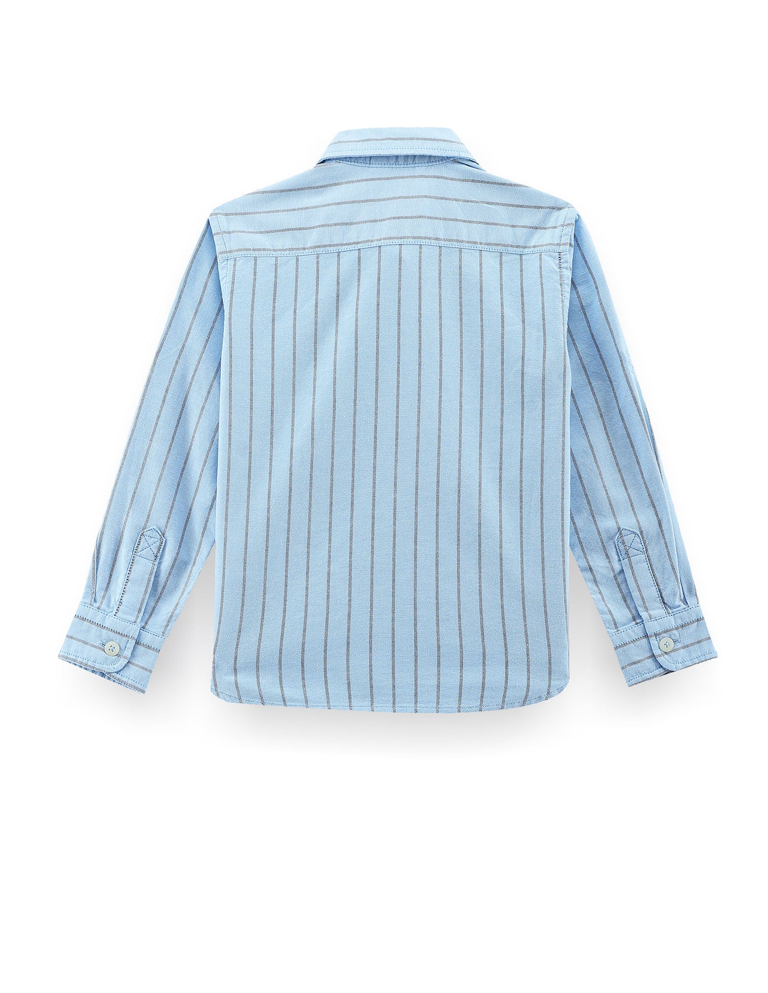 Vertical Stripe Oxford Shirt Blue - U.S. POLO ASSN. | Large
