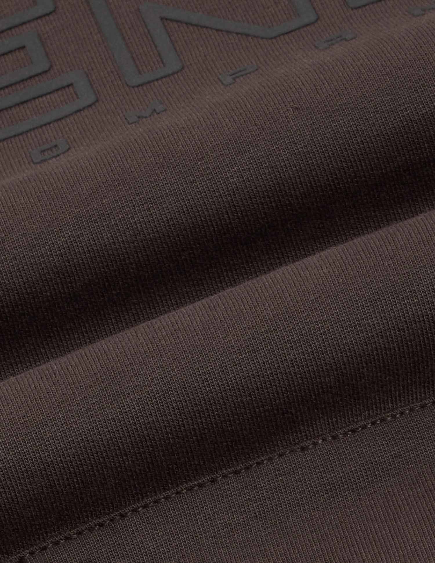 Brand Printed Oversized Fit Sweatshirt Dark Brown - U.S. POLO ASSN. | Large