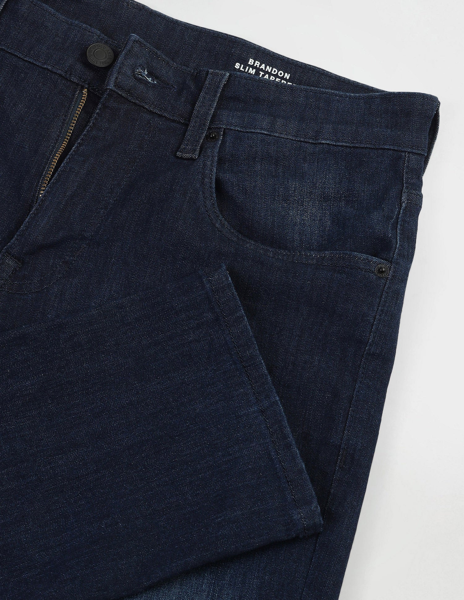 Brandon Slim Tapered Blue Jeans Blue - U.S. Polo Assn. India | Large