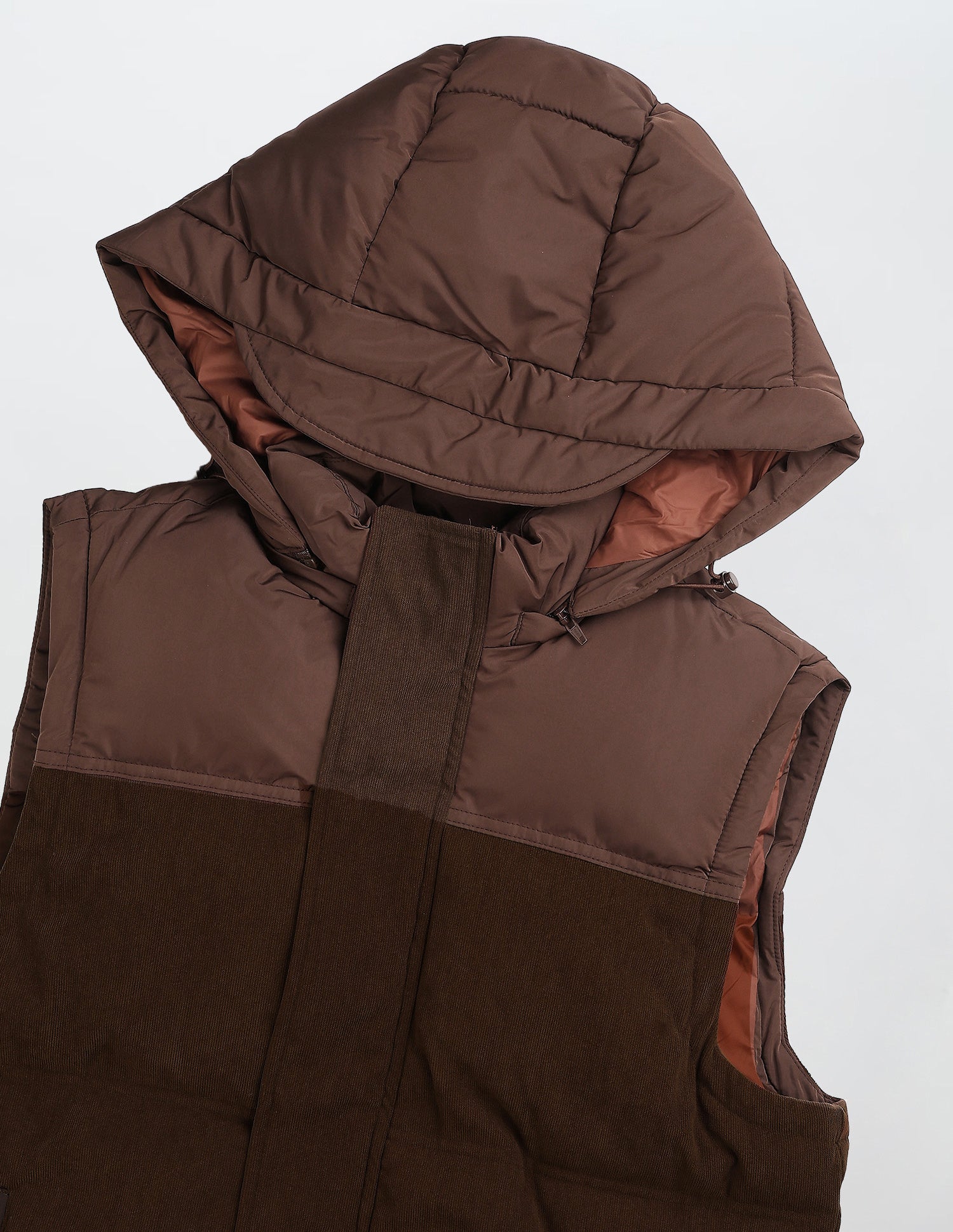 Equestrian Aisle Theater Puffer Regular Fit Jacket Choco - U.S. POLO ASSN. | Large