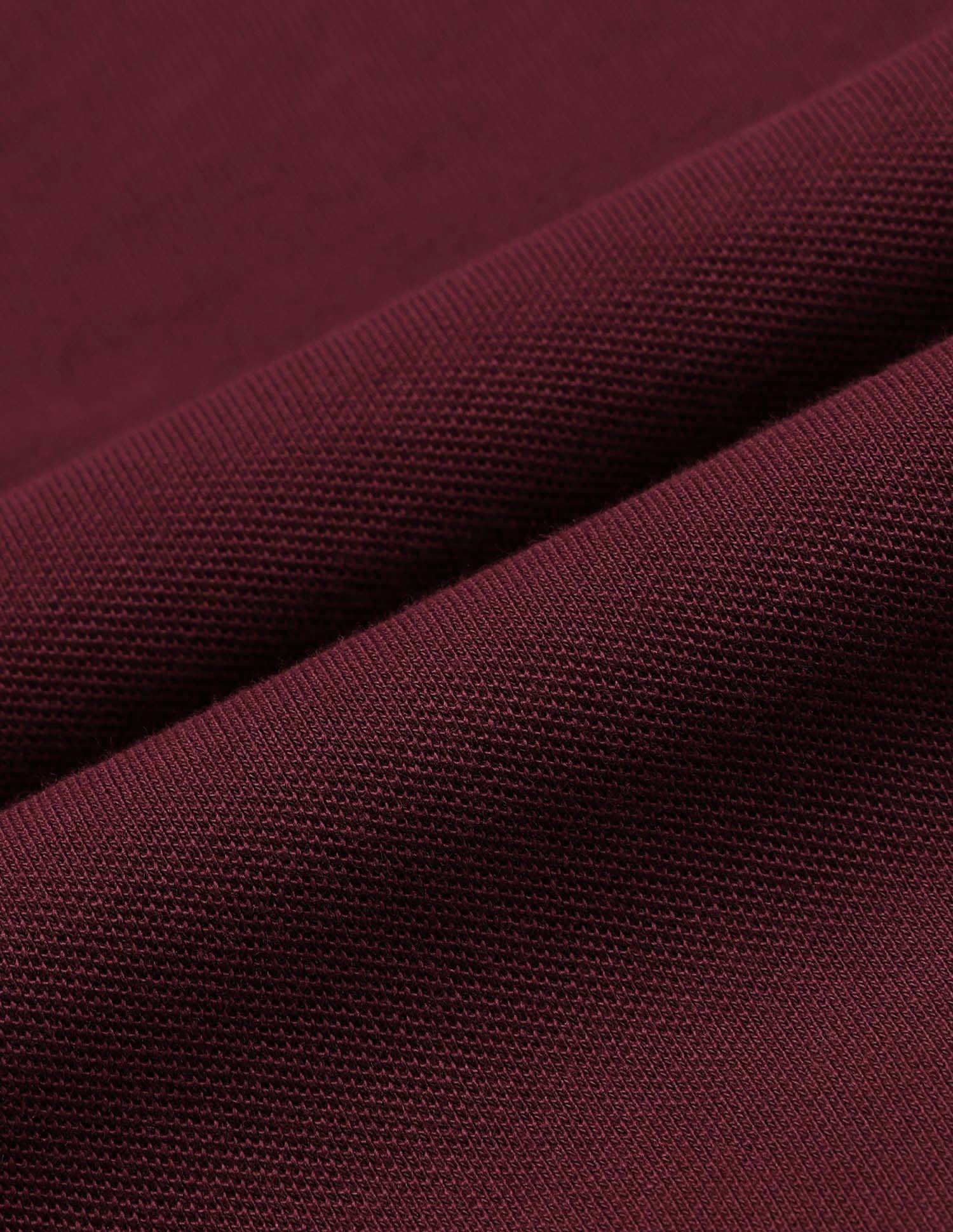 Slim Fit Pure Cotton Polo Shirt Maroon - U.S. Polo Assn. India | Large