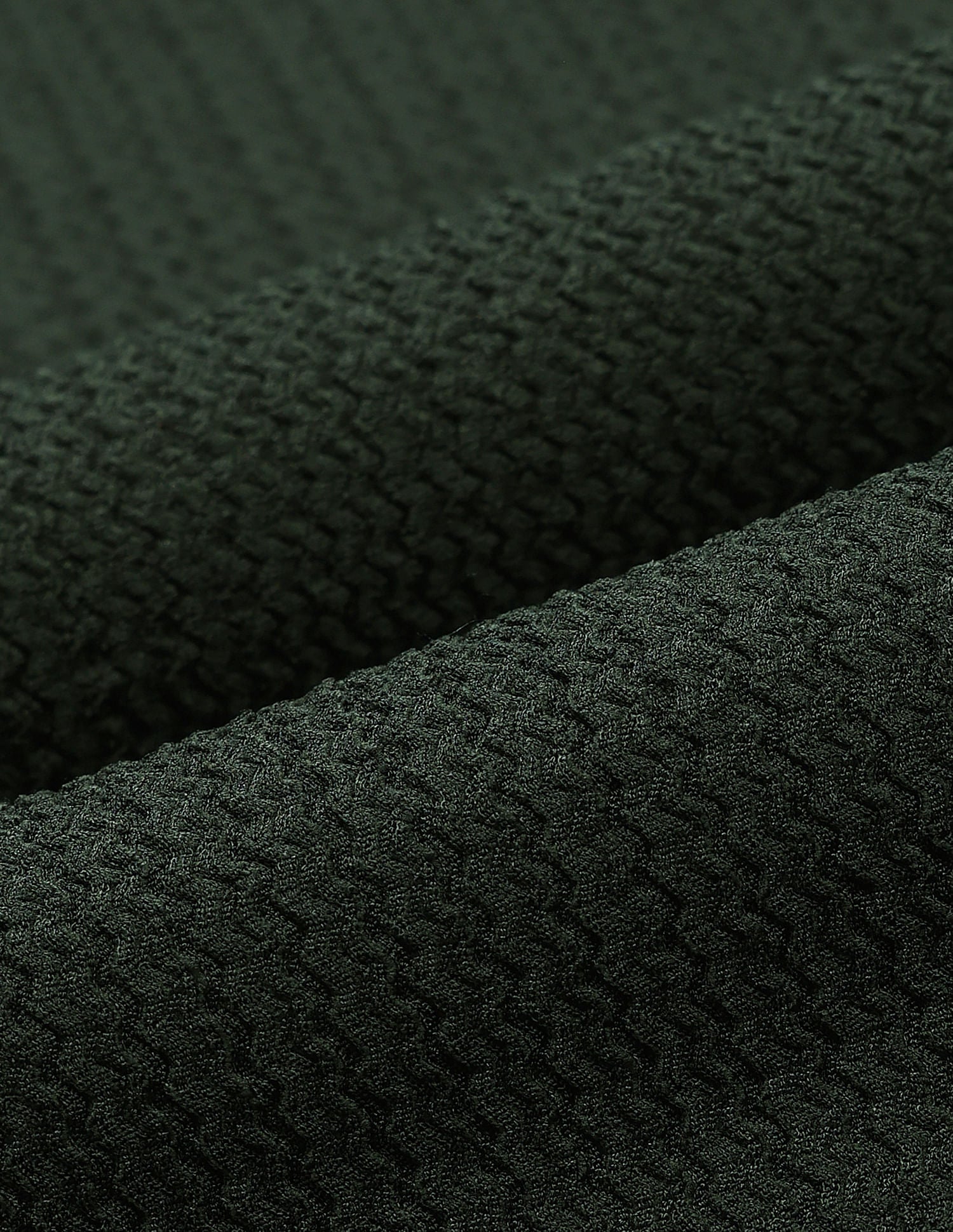 Tipped Collar Textured Polo Shirt Green - U.S. POLO ASSN. | Large