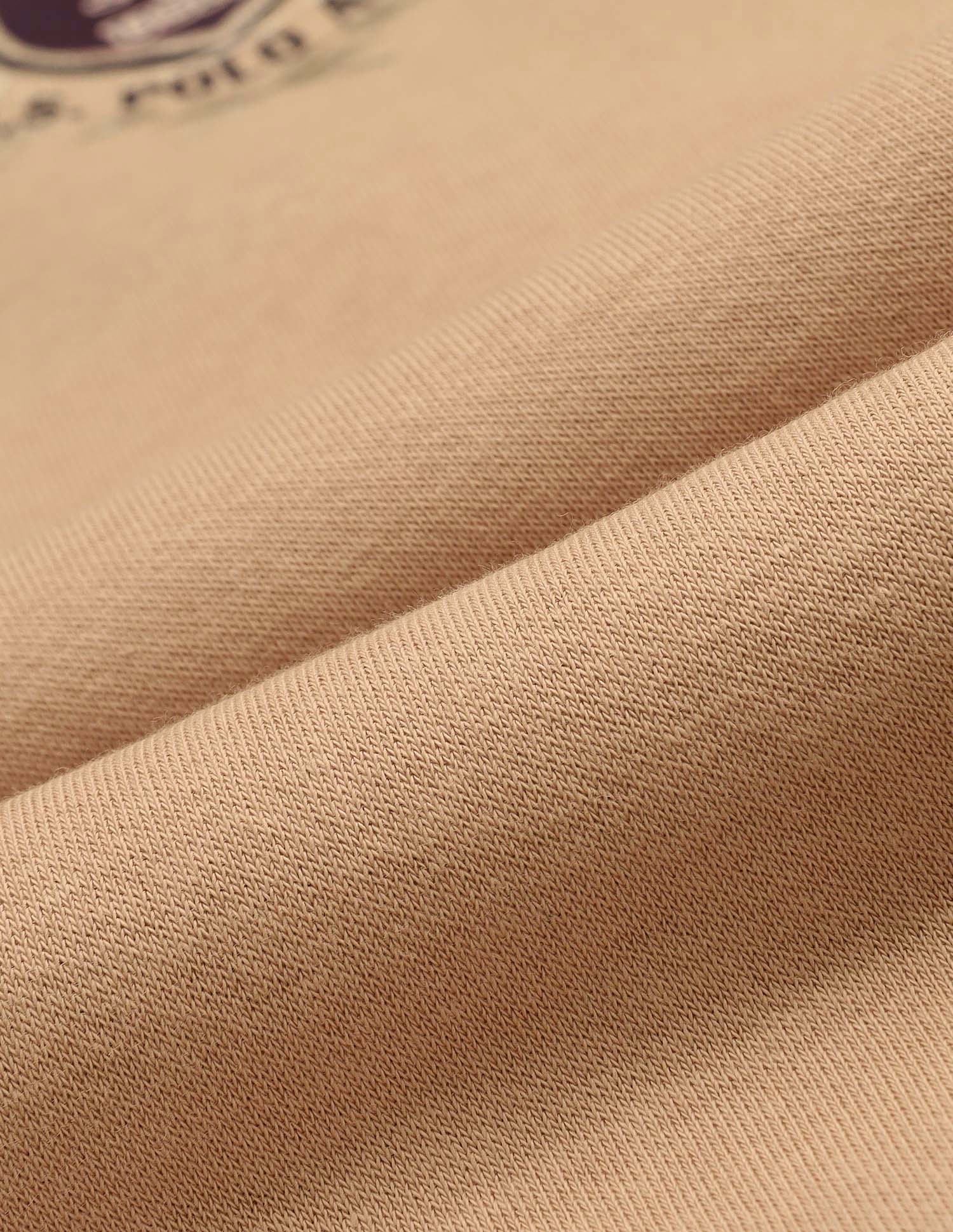 Girls Solid Regular Fit Flared Track Pants Beige - U.S. POLO ASSN. | Large