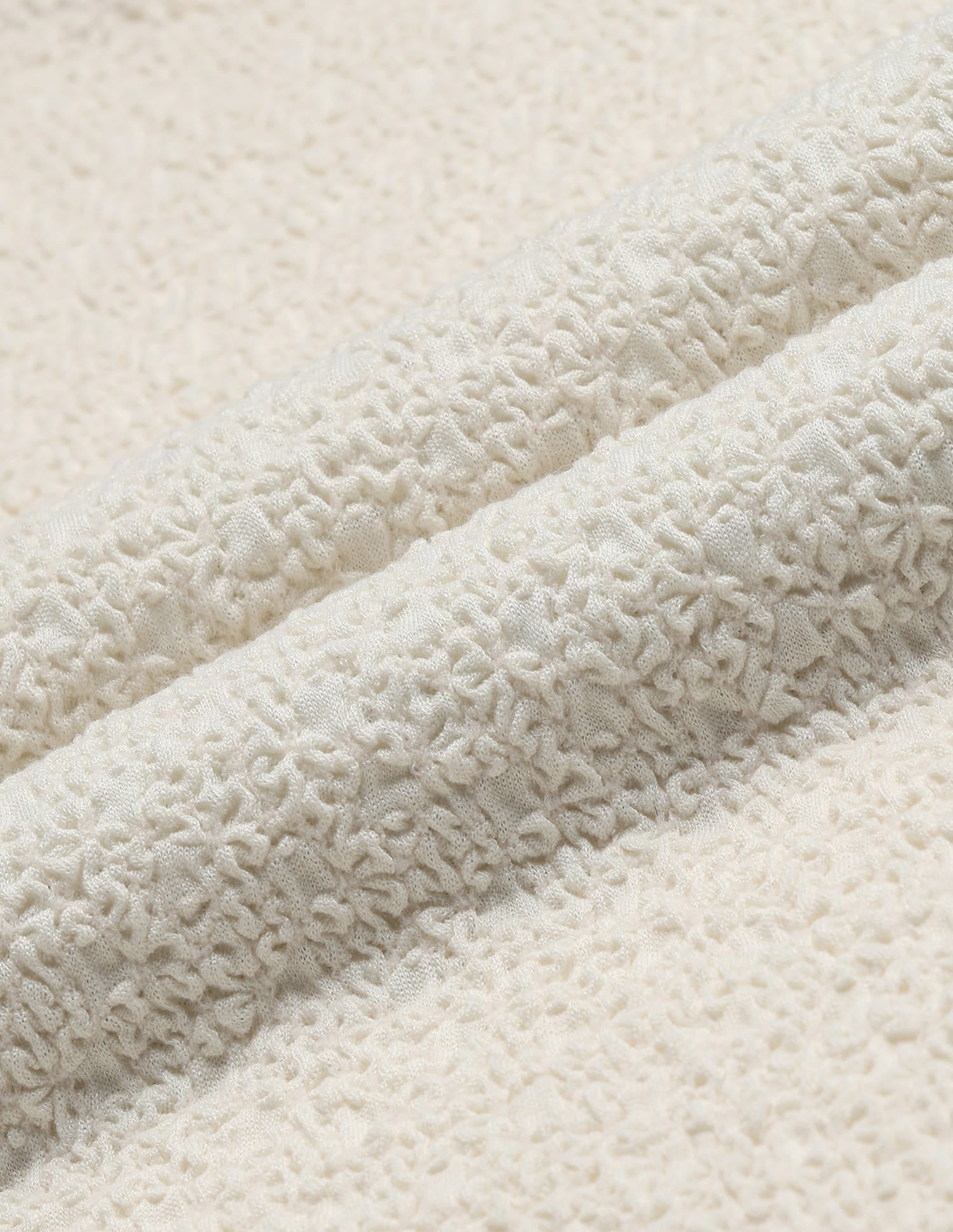 Fitted Textured T-Shirt White - U.S. Polo Assn. India | Large