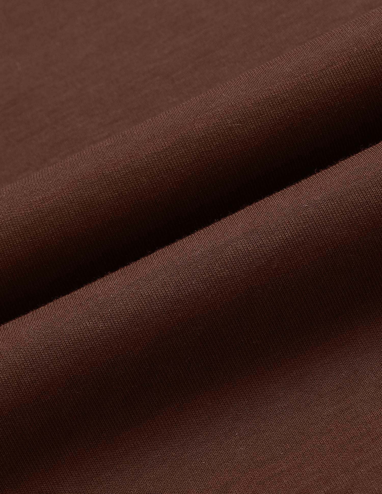 Solid Slim Fit T-Shirt Brown - U.S. Polo Assn. India | Large