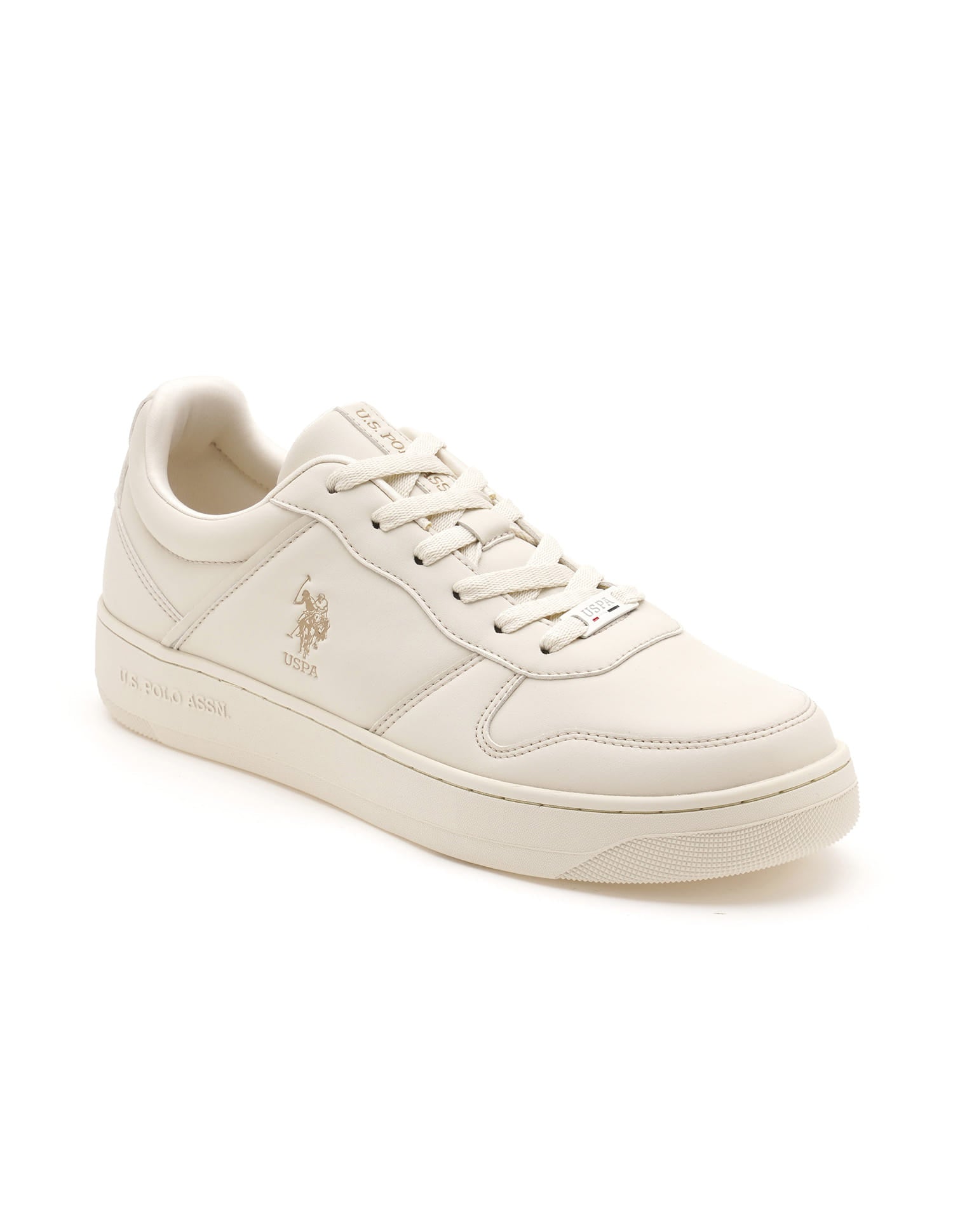 Men Joan Sneakers Cream - U.S. POLO ASSN. | Large