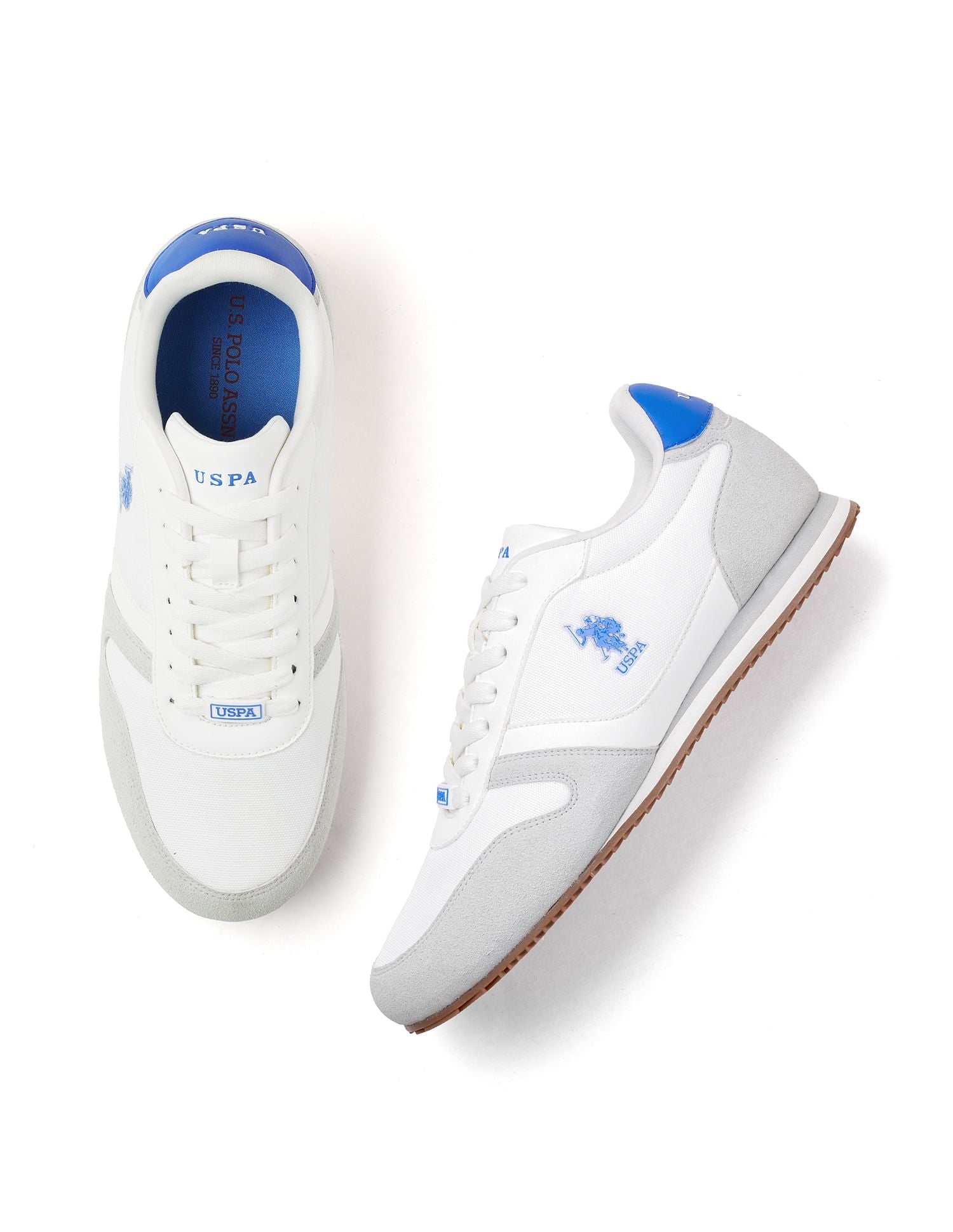 Clemt 3.0 Colourblocked Sneakers Off White - U.S. POLO ASSN. | Large