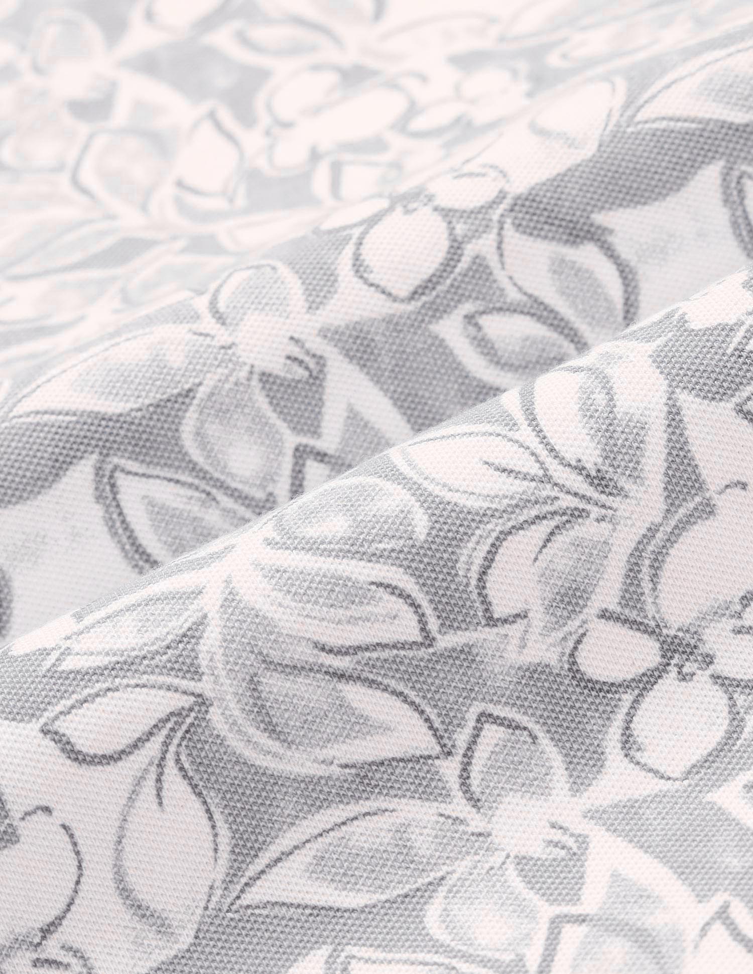 Floral Printed Working Holiday Polo Shirt Grey - U.S. Polo Assn. India | Large