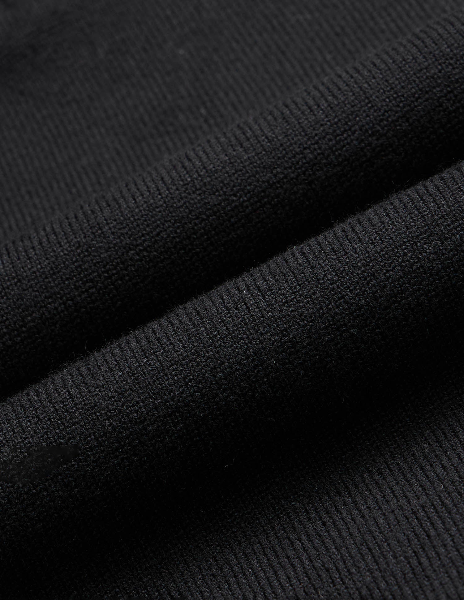 Solid Regular Fit Sweater Black - U.S. POLO ASSN. | Large