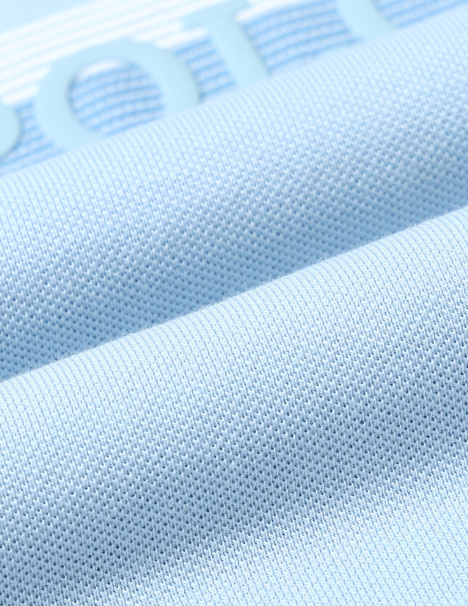 Horizontal Striped Regular Fit Polo Shirt Light Blue - U.S. POLO ASSN. | Large