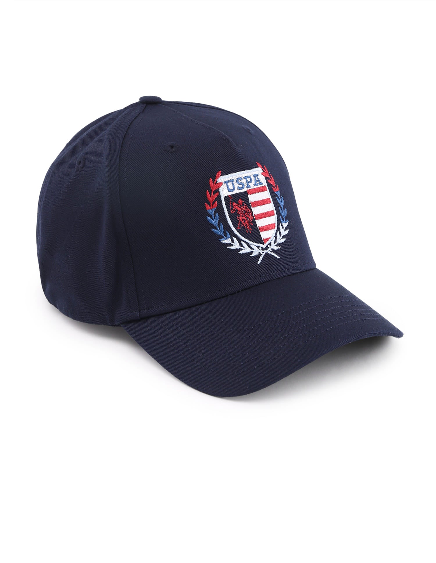 Brand Embroidered Twill Cap Blue - U.S. Polo Assn. India | Large