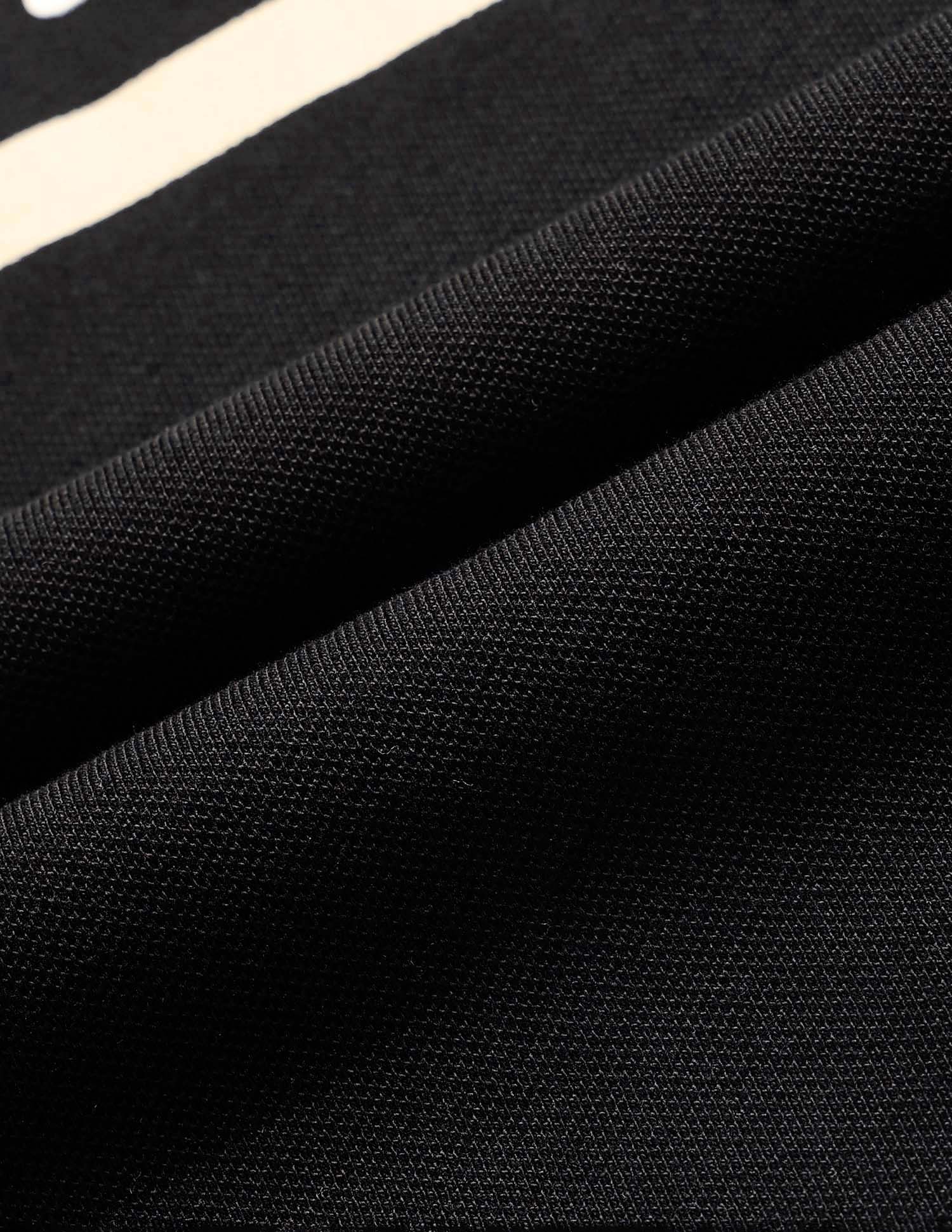 Brand Printed Americana Polo Shirt Black - U.S. POLO ASSN. | Large