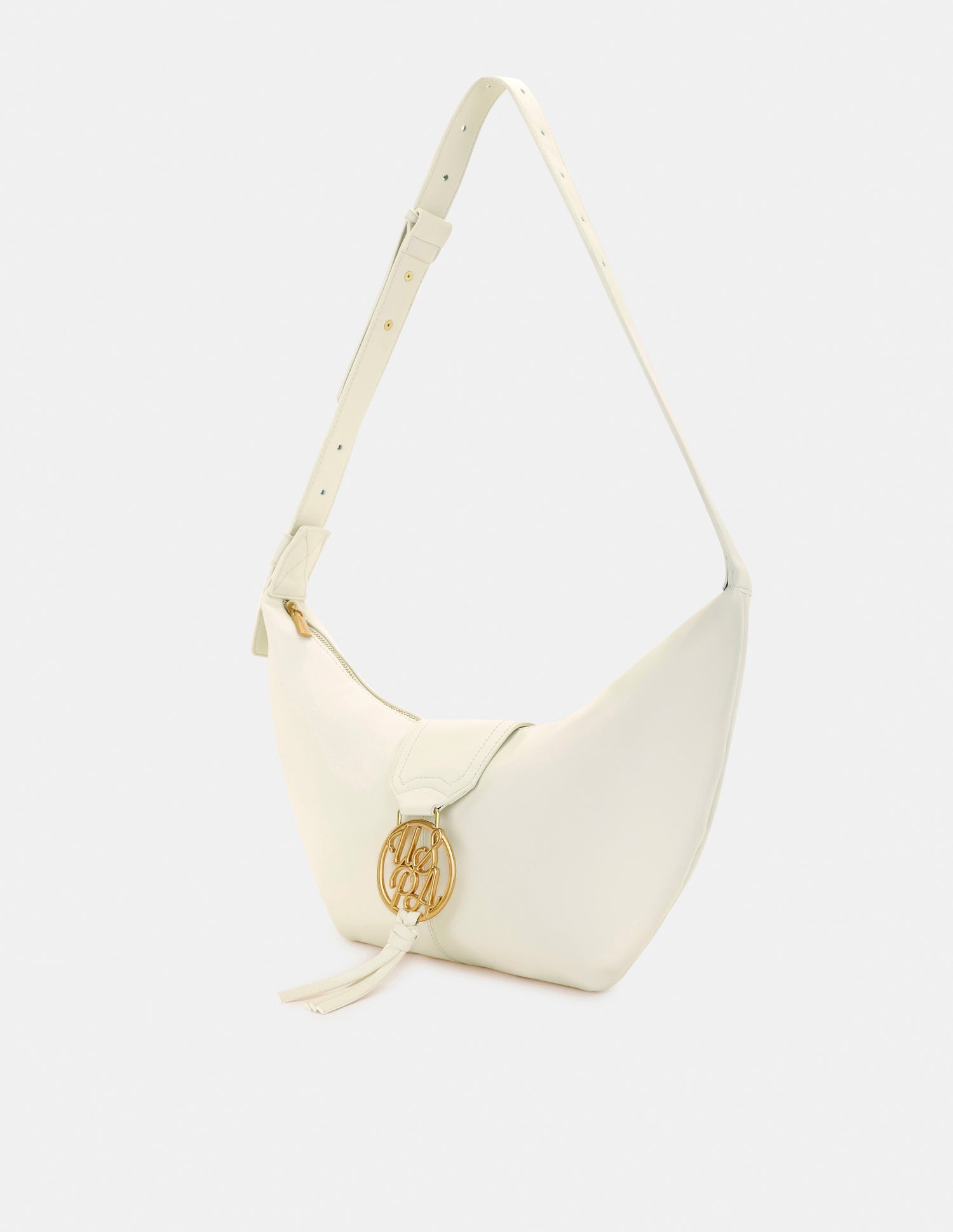 Women Arabella Shoulder Bag Off White - U.S. POLO ASSN. | Large
