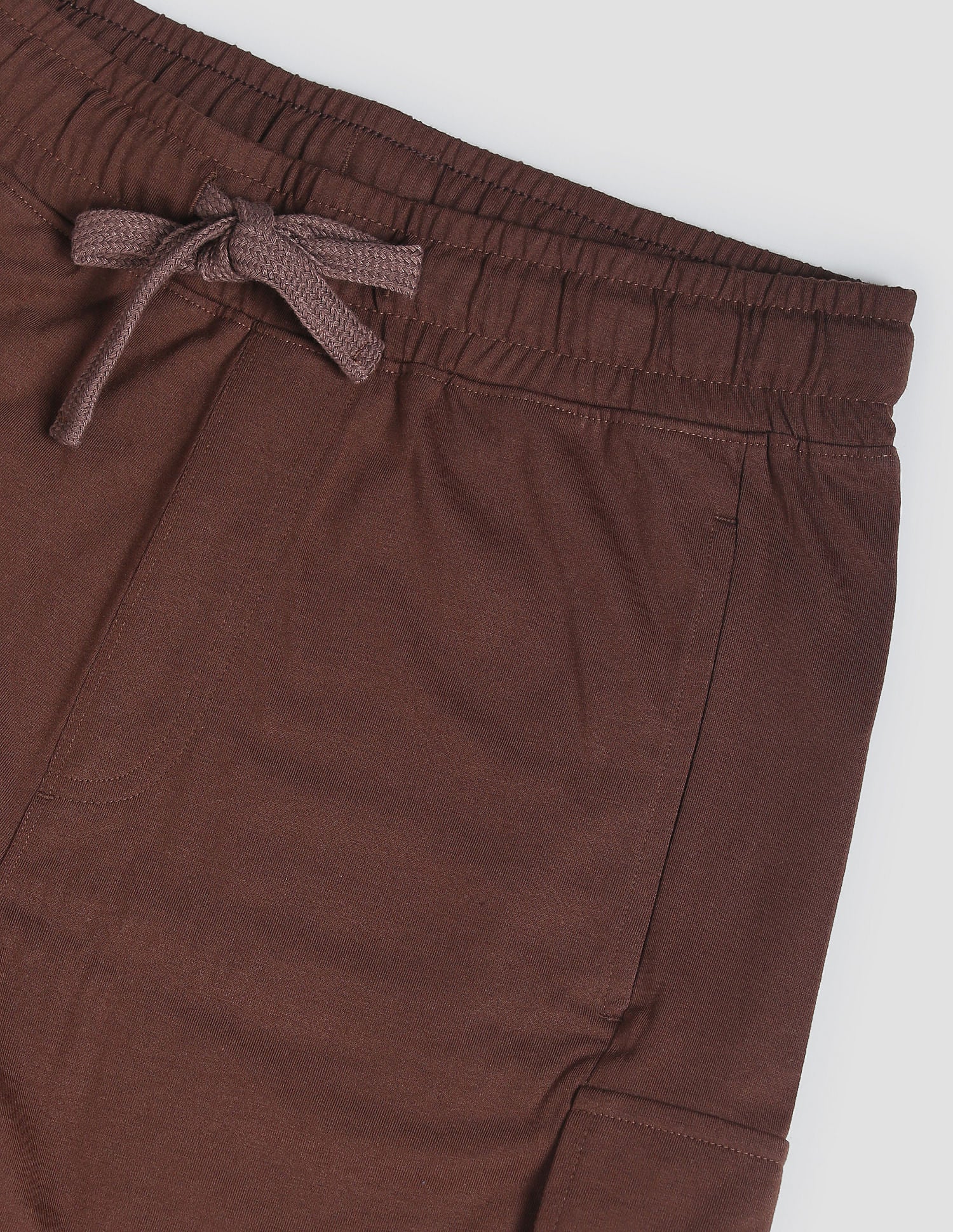 Cargo Pocket OES02 Lounge Shorts - Pack Of 1 Dark Brown - U.S. POLO ASSN. | Large