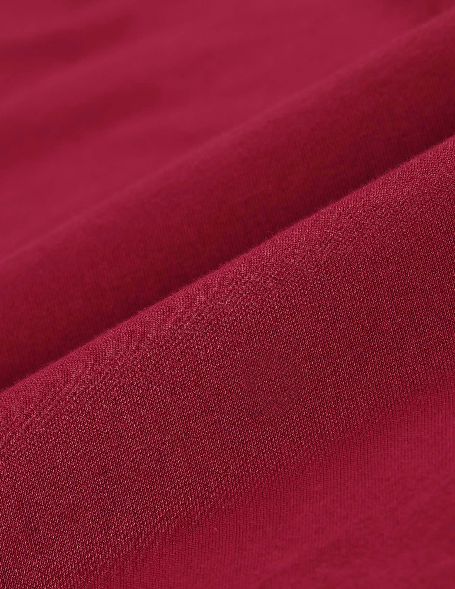 Brand Printed Boyfriend Fit T-Shirt Dark Red - U.S. POLO ASSN. | Large