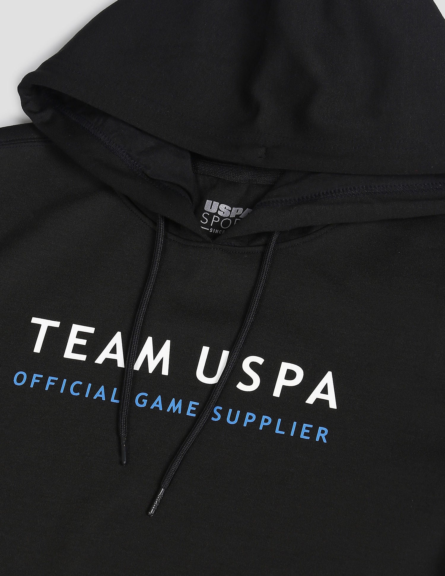 Essential Training Hoodie Black - U.S. POLO ASSN. | Large