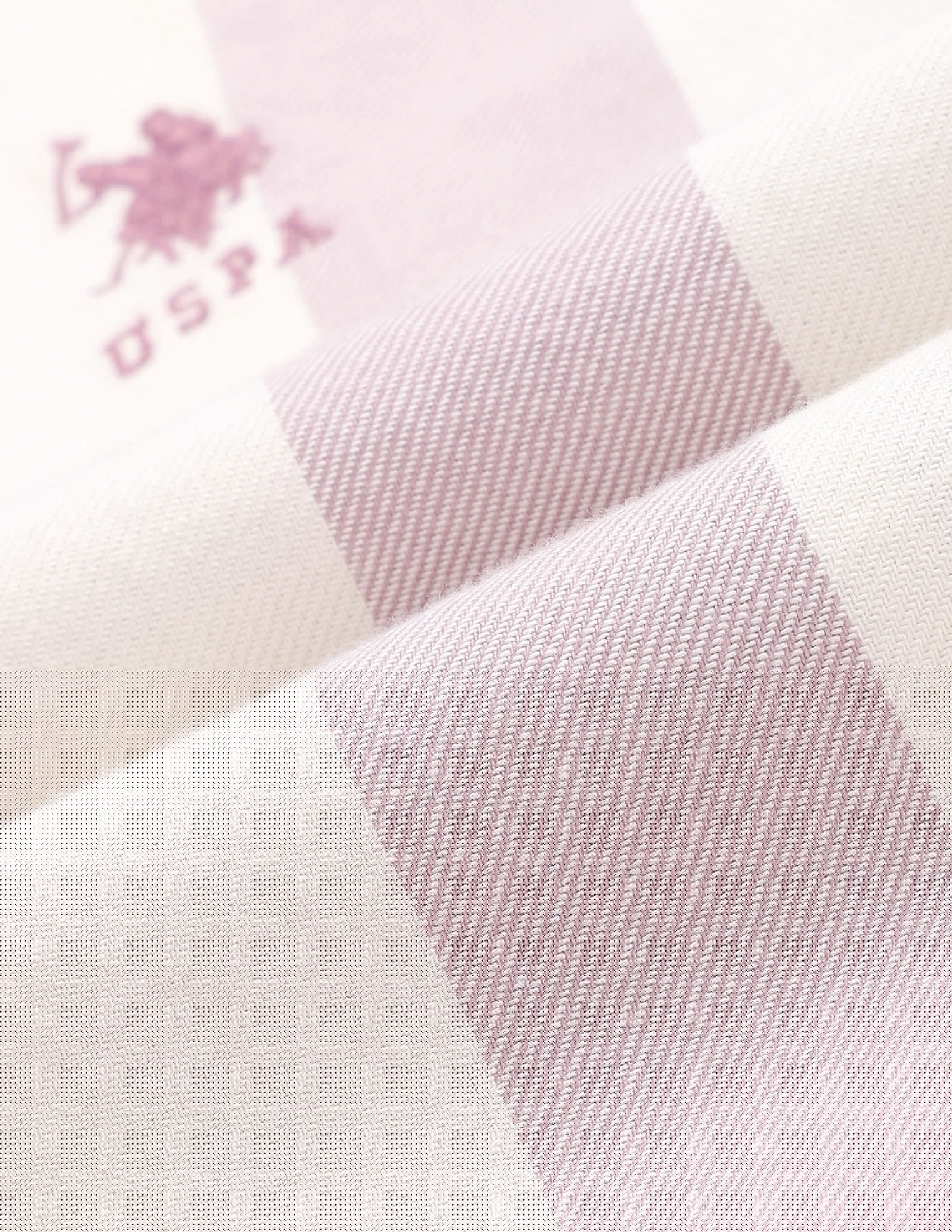 Regular Fit Twill Striped Shirt Pink - U.S. POLO ASSN. | Large