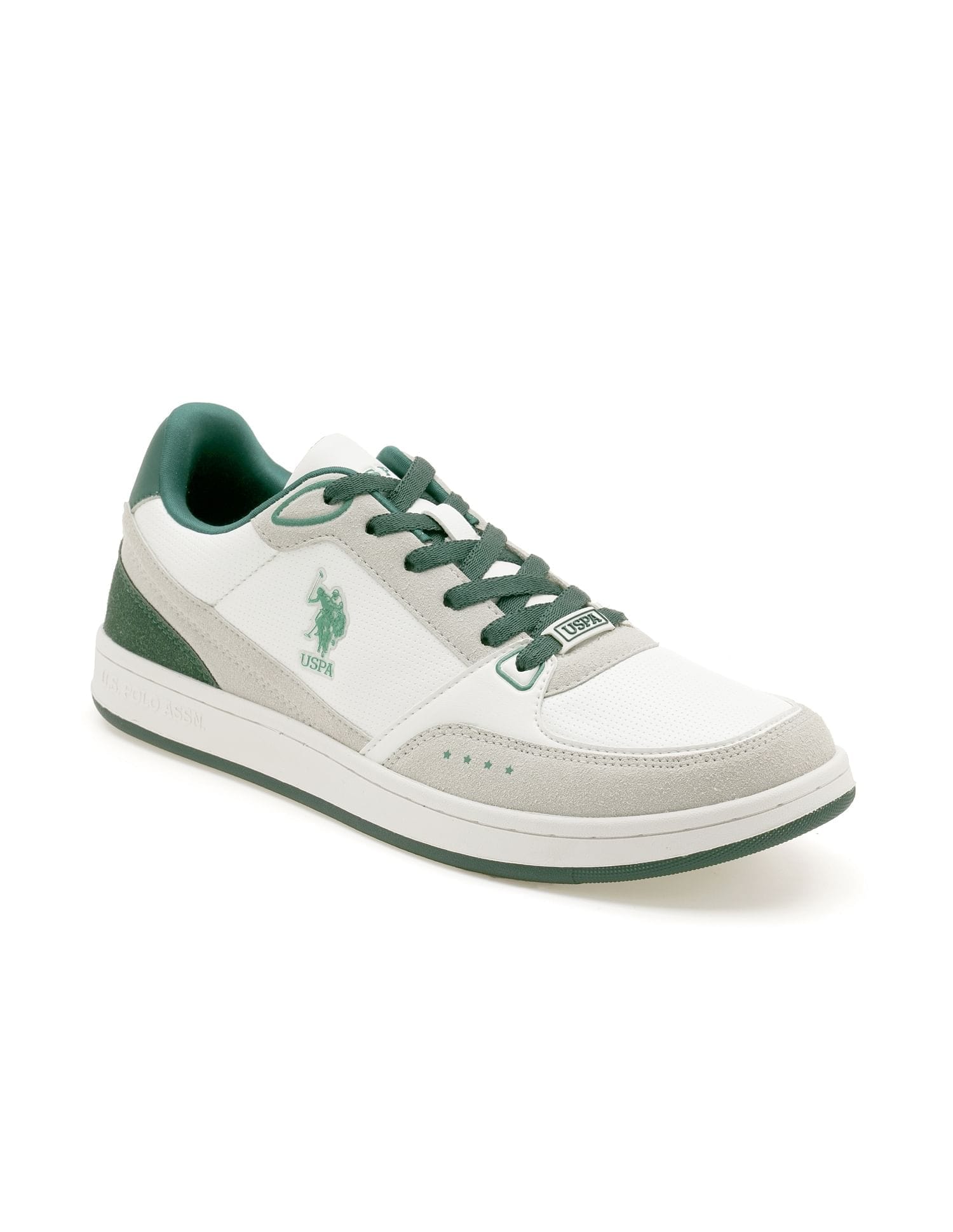 Landwin 3.0 Colourblocked Sneakers Green - U.S. Polo Assn. India | Large