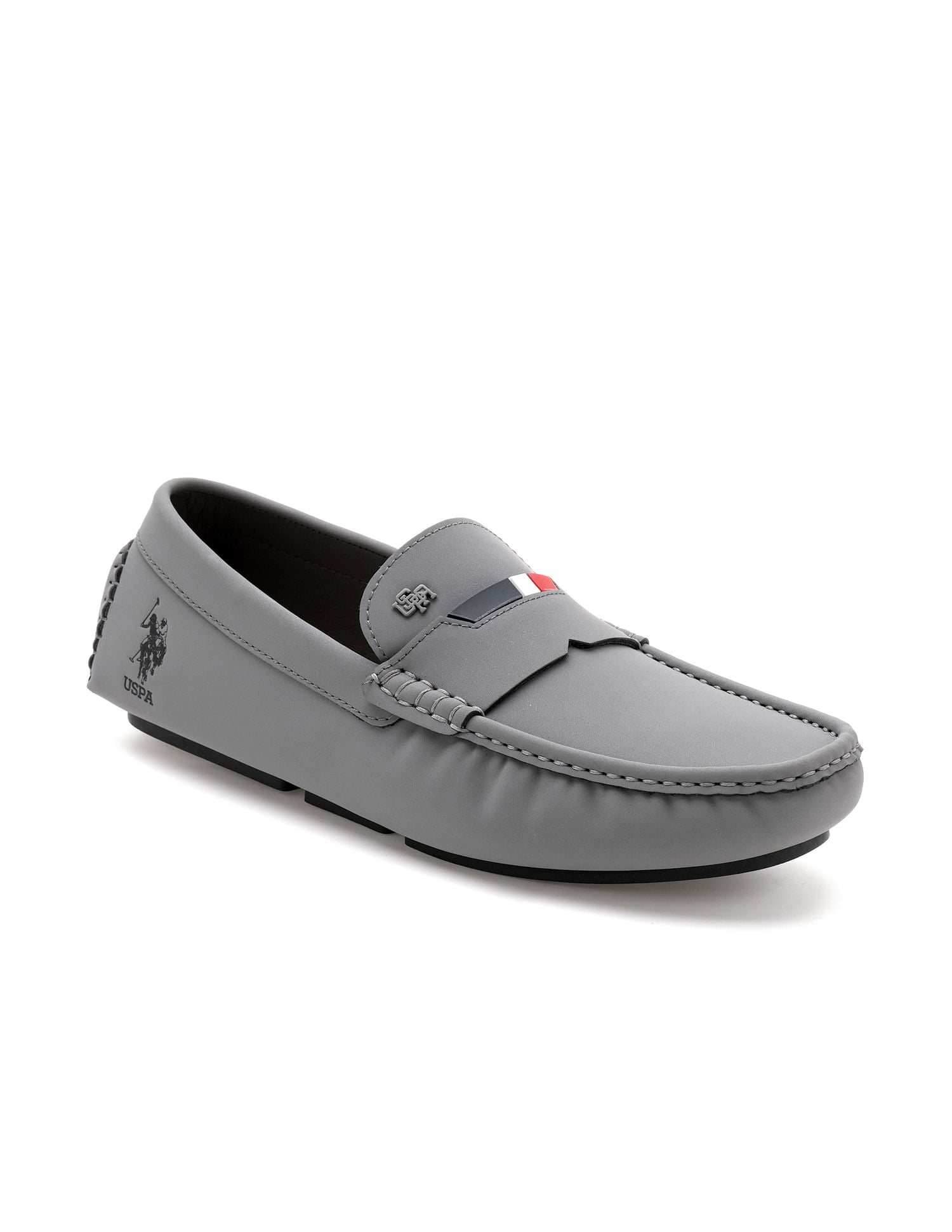 Men Galer Slip-On Shoes Grey - U.S. POLO ASSN. | Large