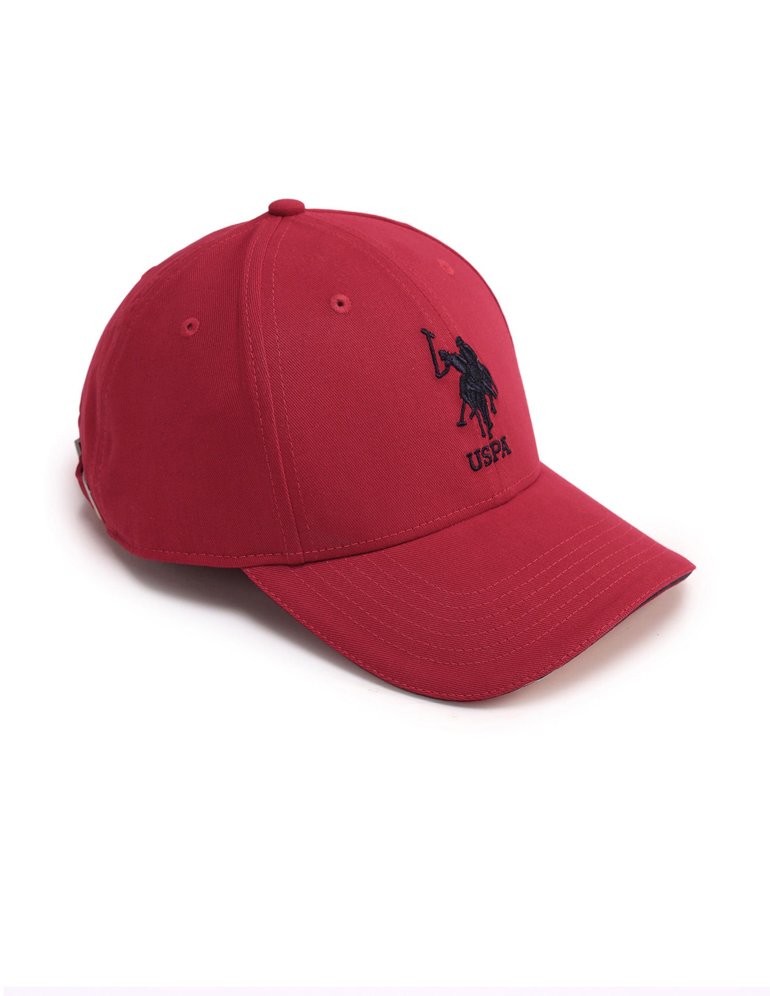 Brand Embroidered Cotton Cap Red - U.S. POLO ASSN. | Large