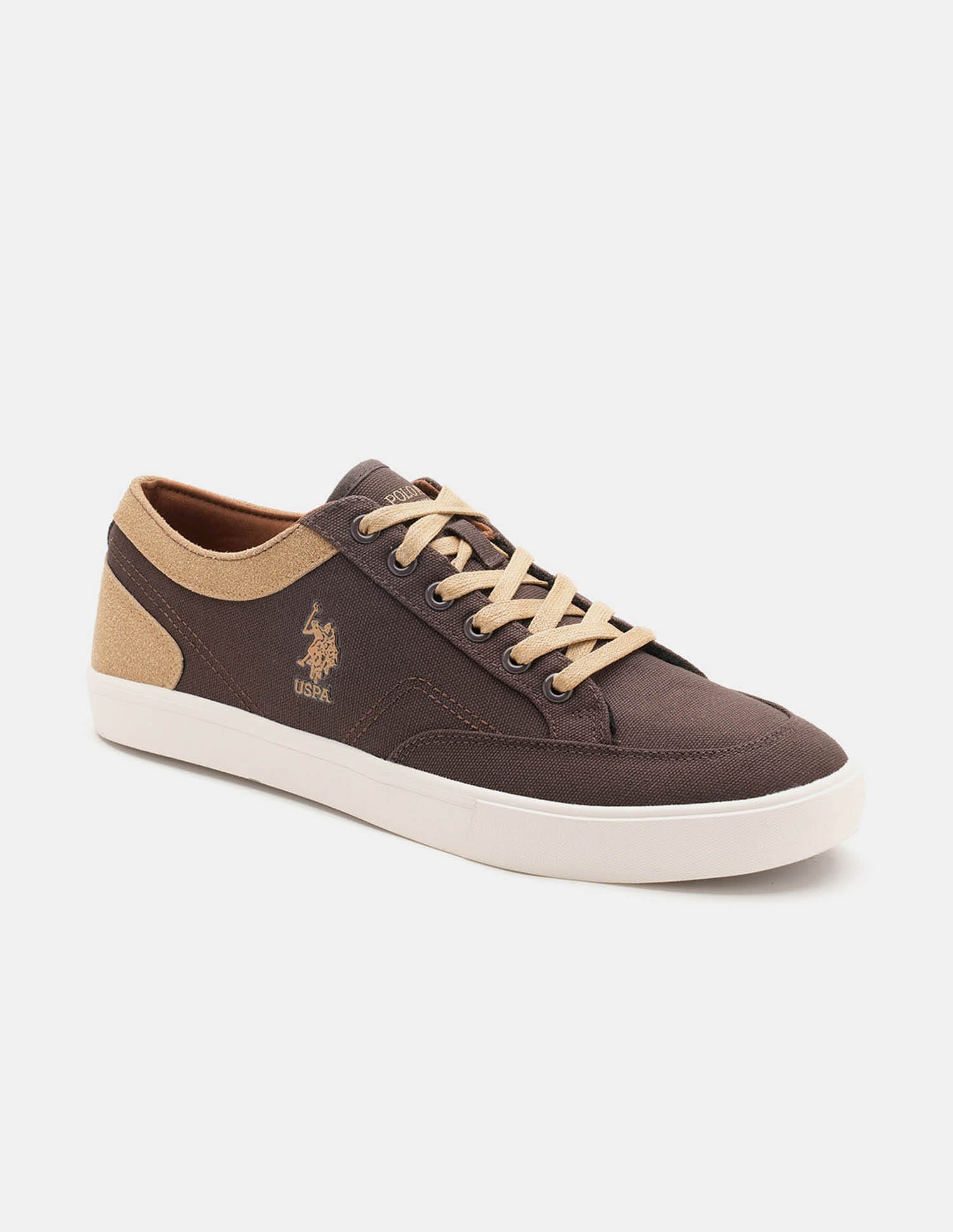 Men Monton 6.0 Colour Blocked Sneakers Brown - U.S. Polo Assn. India | Large
