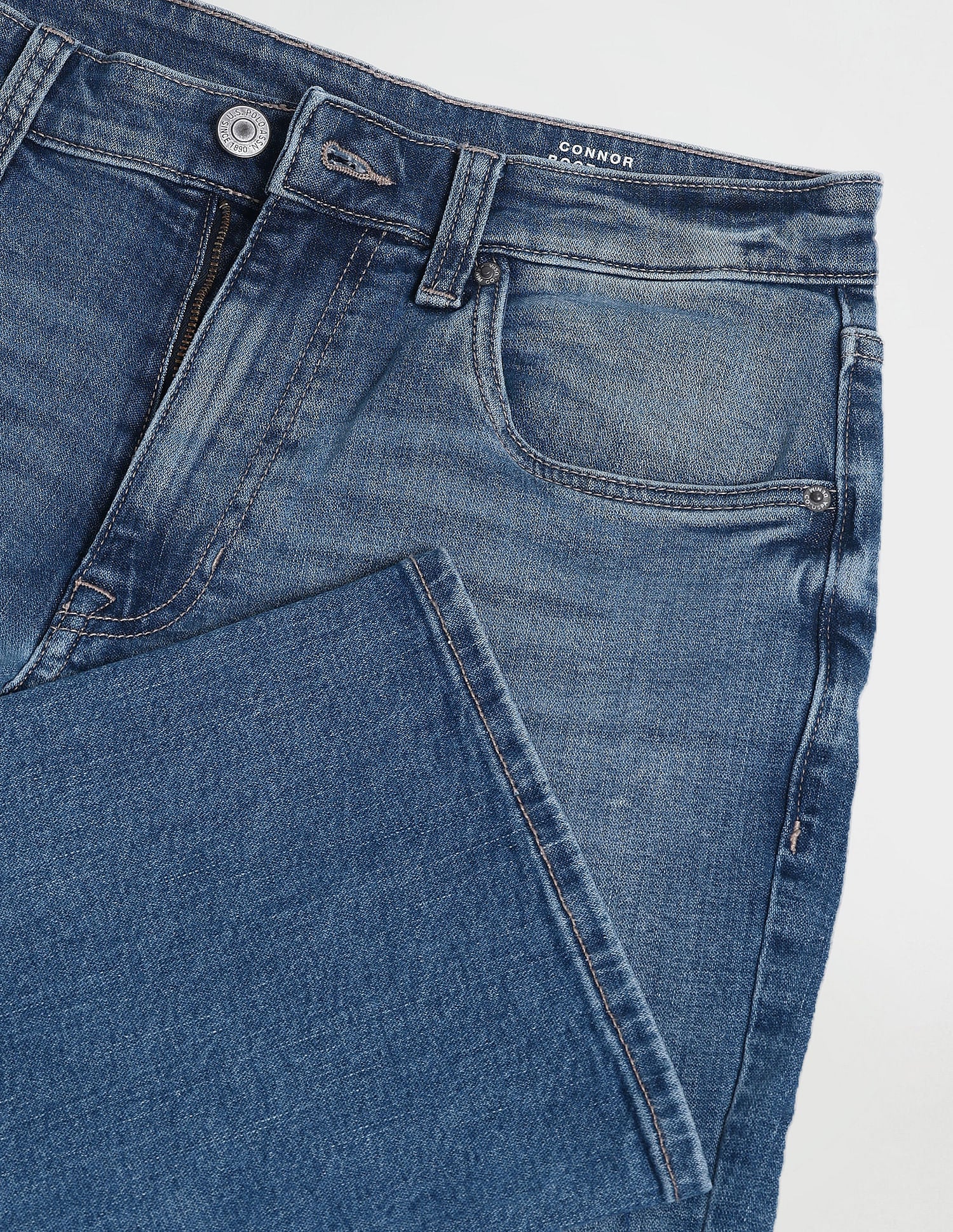 Connor Bootcut Blue Jeans Blue - U.S. Polo Assn. India | Large