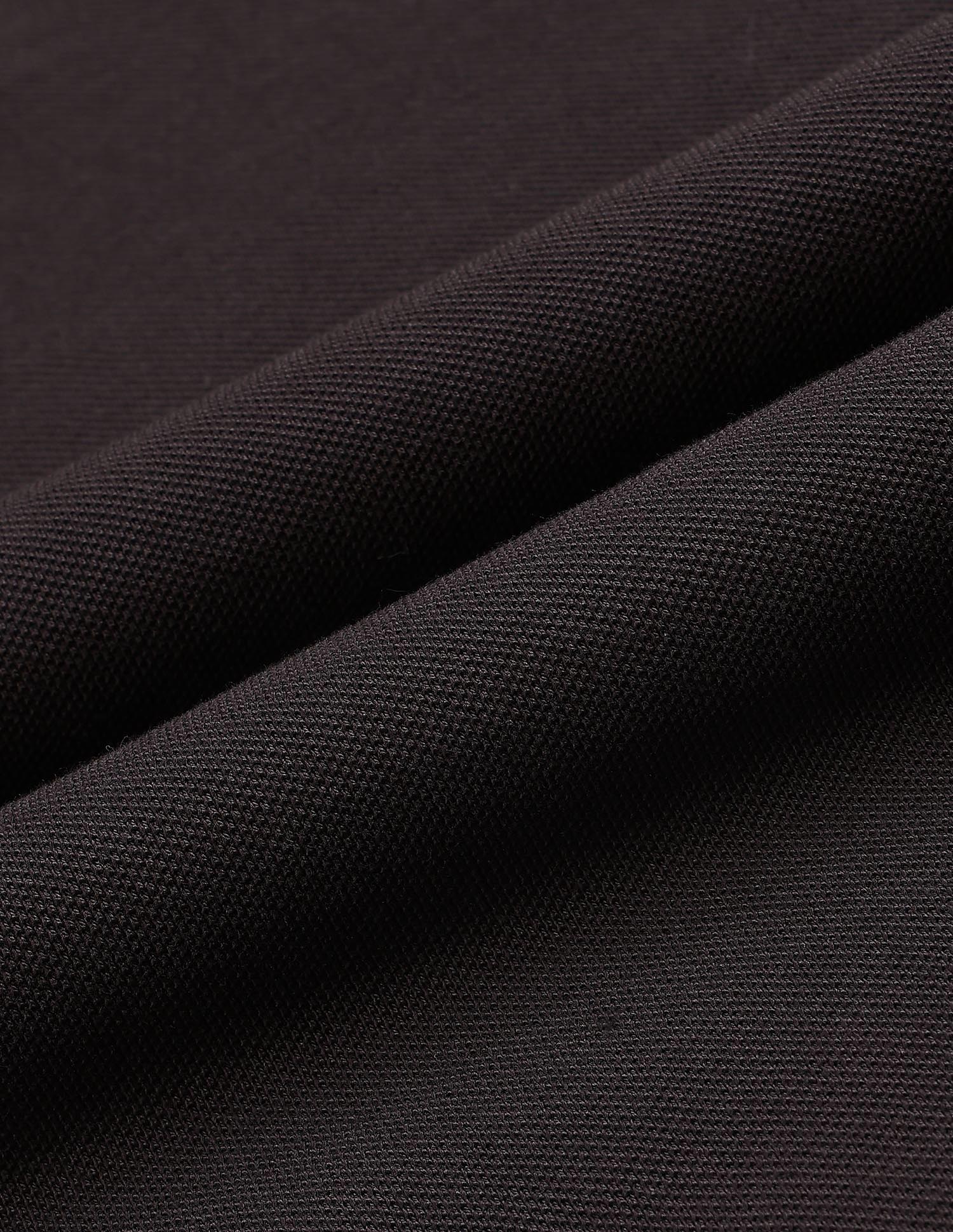 Solid Muscle Fit Polo Shirt Dark Brown - U.S. POLO ASSN. | Large