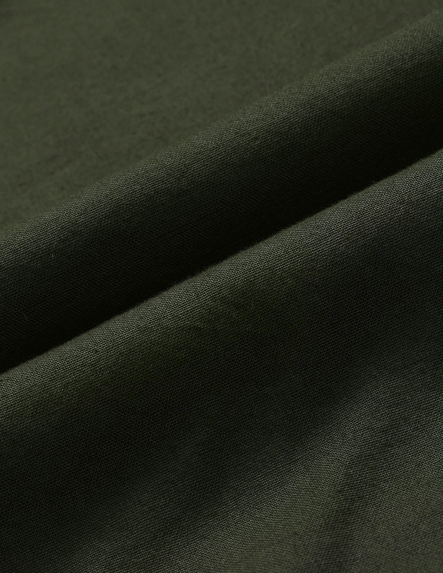 Solid Oxford Stretch Button Down Shirt Dark Green - U.S. Polo Assn. India | Large